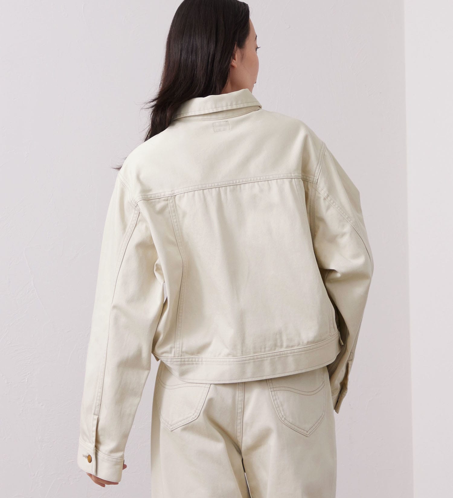 Lee(リー)の【試着対象】【LOOKBOOK掲載】WESRETNER JACKET/　ウエスタナージャケット【セットアップ可】|ジャケット/アウター/その他アウター/レディース|ベージュ