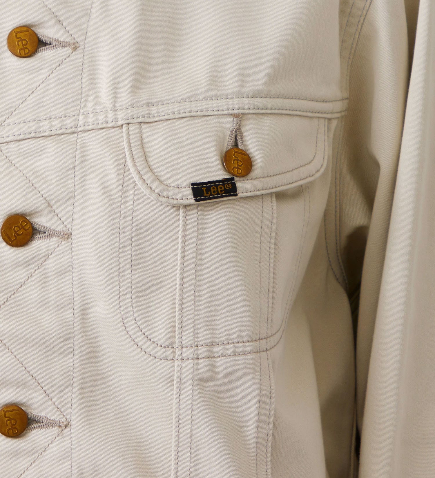 Lee(リー)の【試着対象】【LOOKBOOK掲載】WESRETNER JACKET/　ウエスタナージャケット【セットアップ可】|ジャケット/アウター/その他アウター/レディース|ベージュ