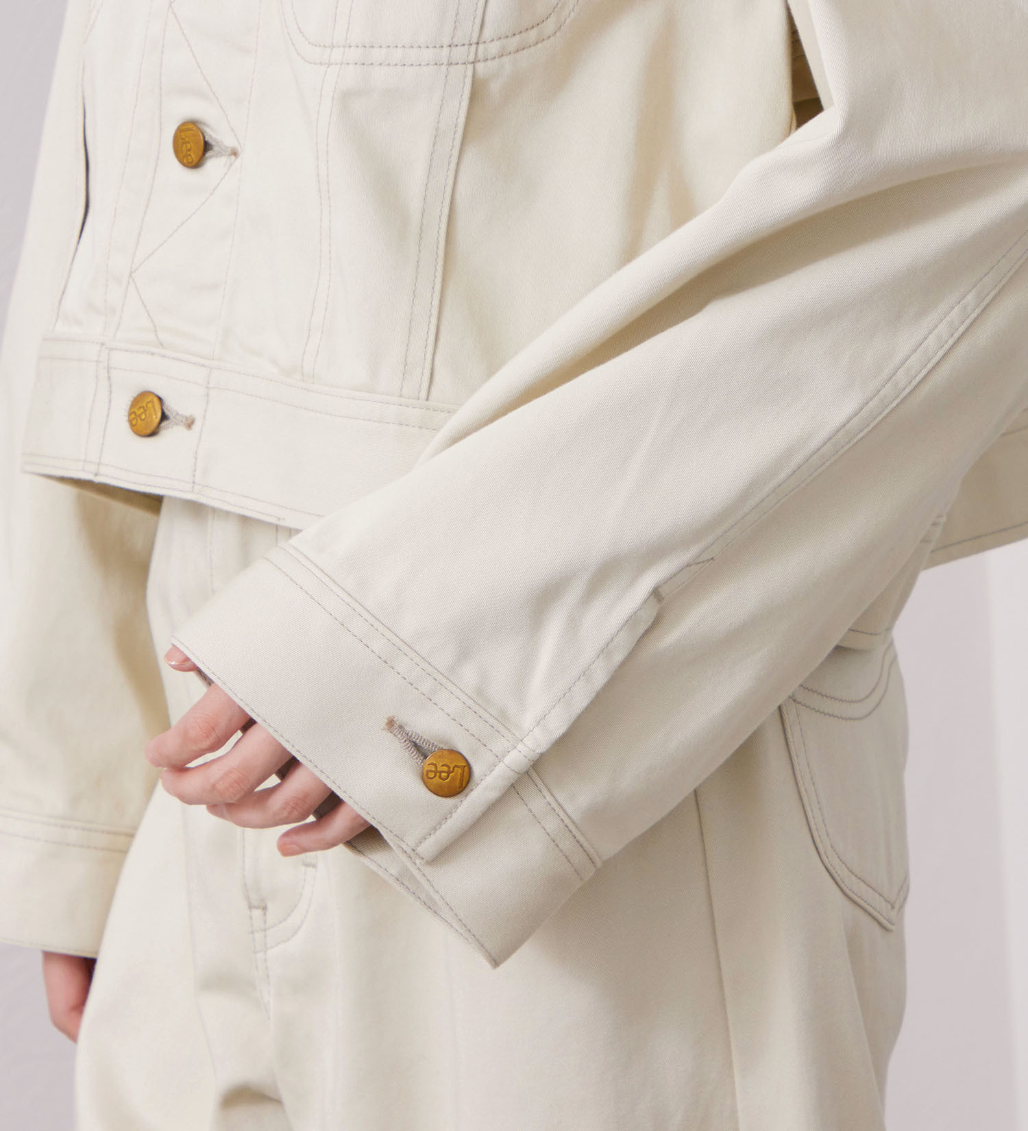 Lee(リー)の【試着対象】【LOOKBOOK掲載】WESRETNER JACKET/　ウエスタナージャケット【セットアップ可】|ジャケット/アウター/その他アウター/レディース|ベージュ