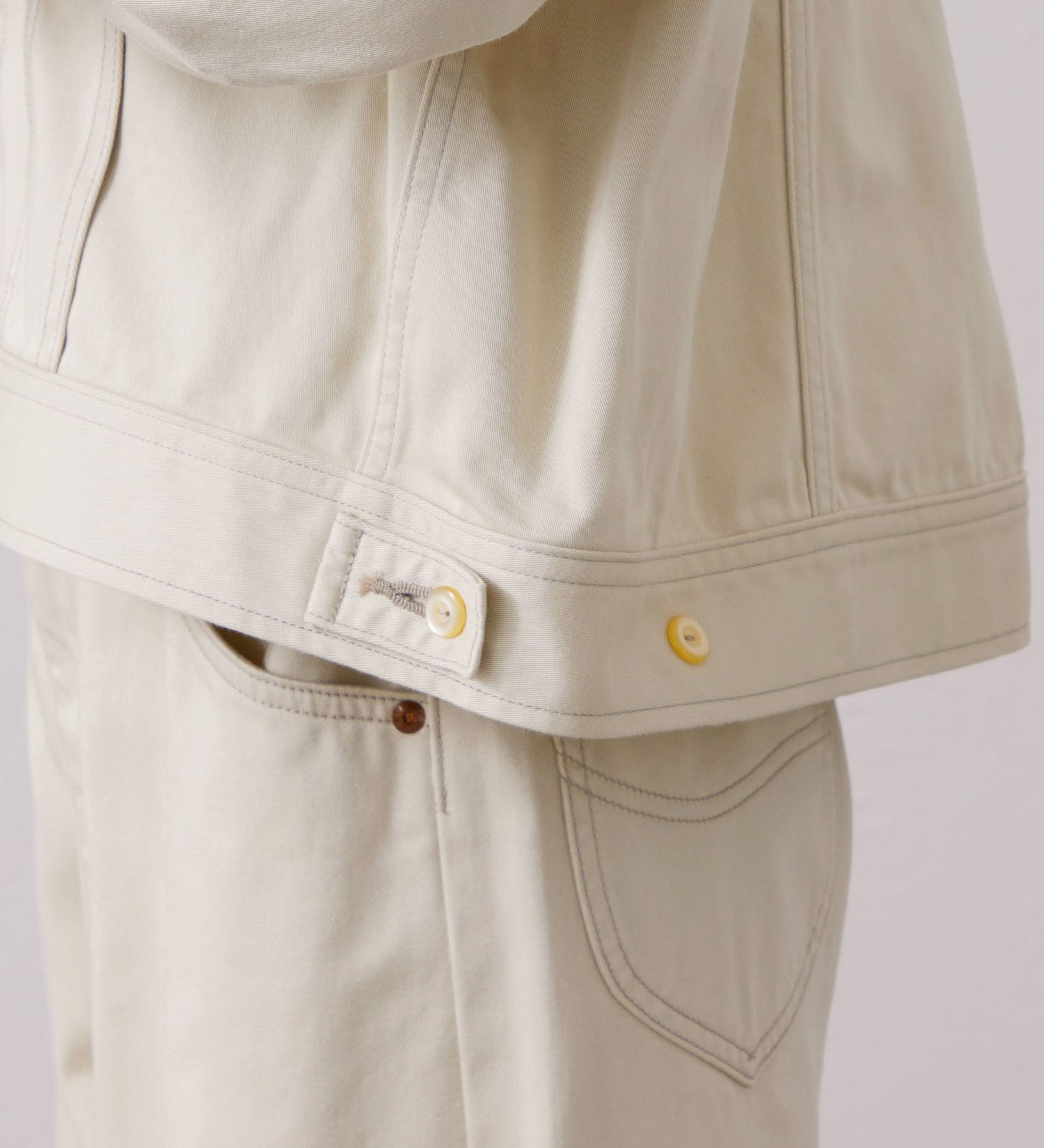 Lee(リー)の【試着対象】【LOOKBOOK掲載】WESRETNER JACKET/　ウエスタナージャケット【セットアップ可】|ジャケット/アウター/その他アウター/レディース|ベージュ