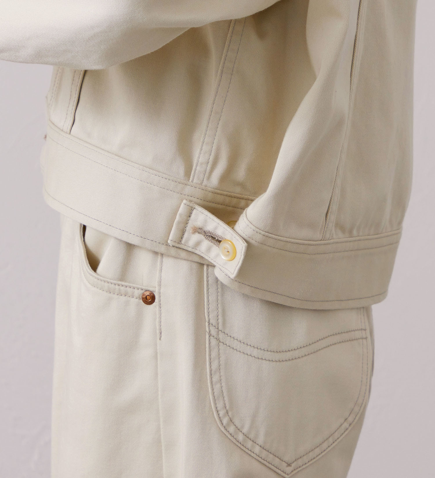 Lee(リー)の【試着対象】【LOOKBOOK掲載】WESRETNER JACKET/　ウエスタナージャケット【セットアップ可】|ジャケット/アウター/その他アウター/レディース|ベージュ