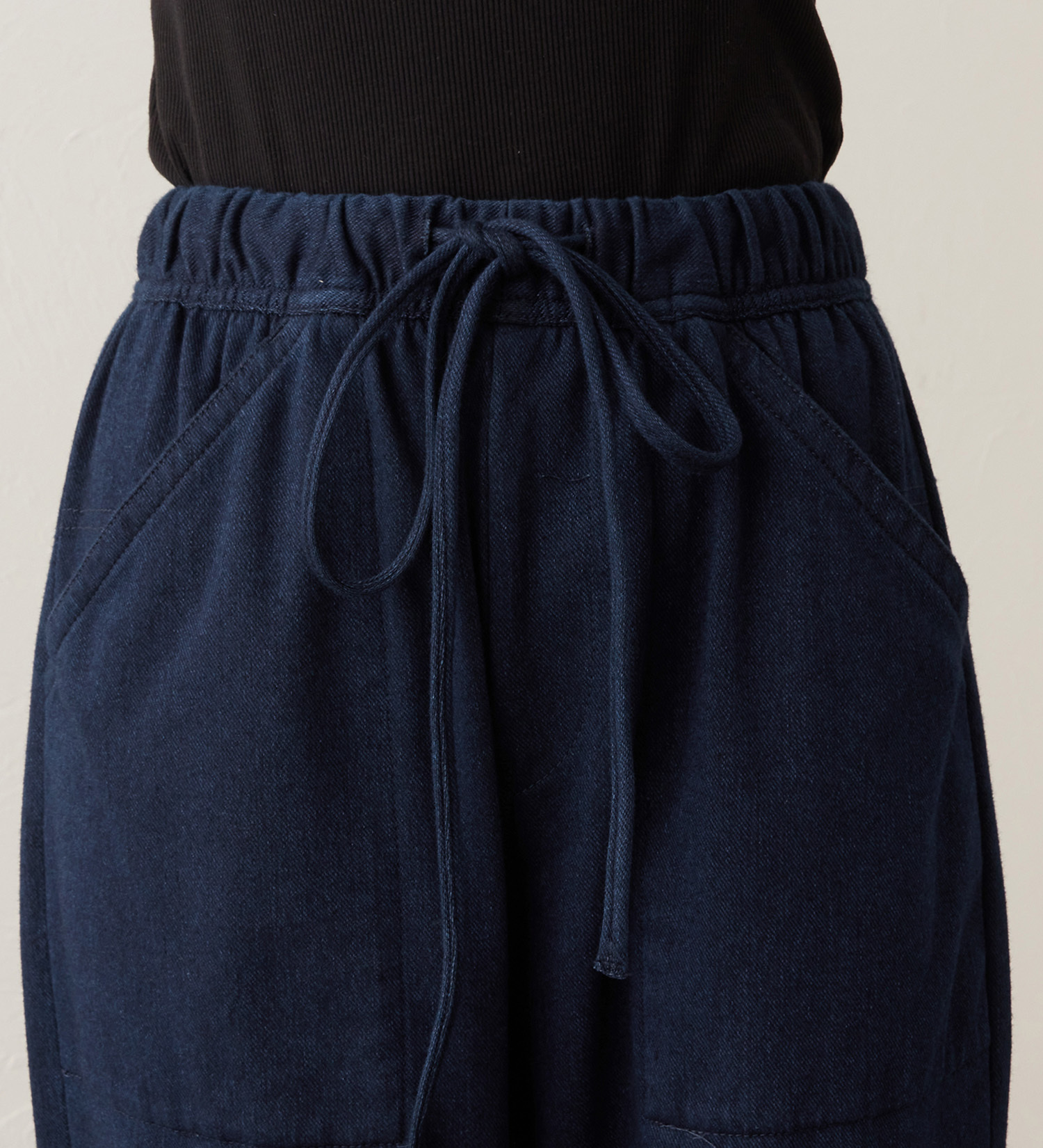 Lee(リー)の【試着対象】EASY PAINTER PANTS / イージーペインターパンツ ニットデニム【暖】|パンツ/デニム/ジーンズパンツ/レディース|インディゴブルー
