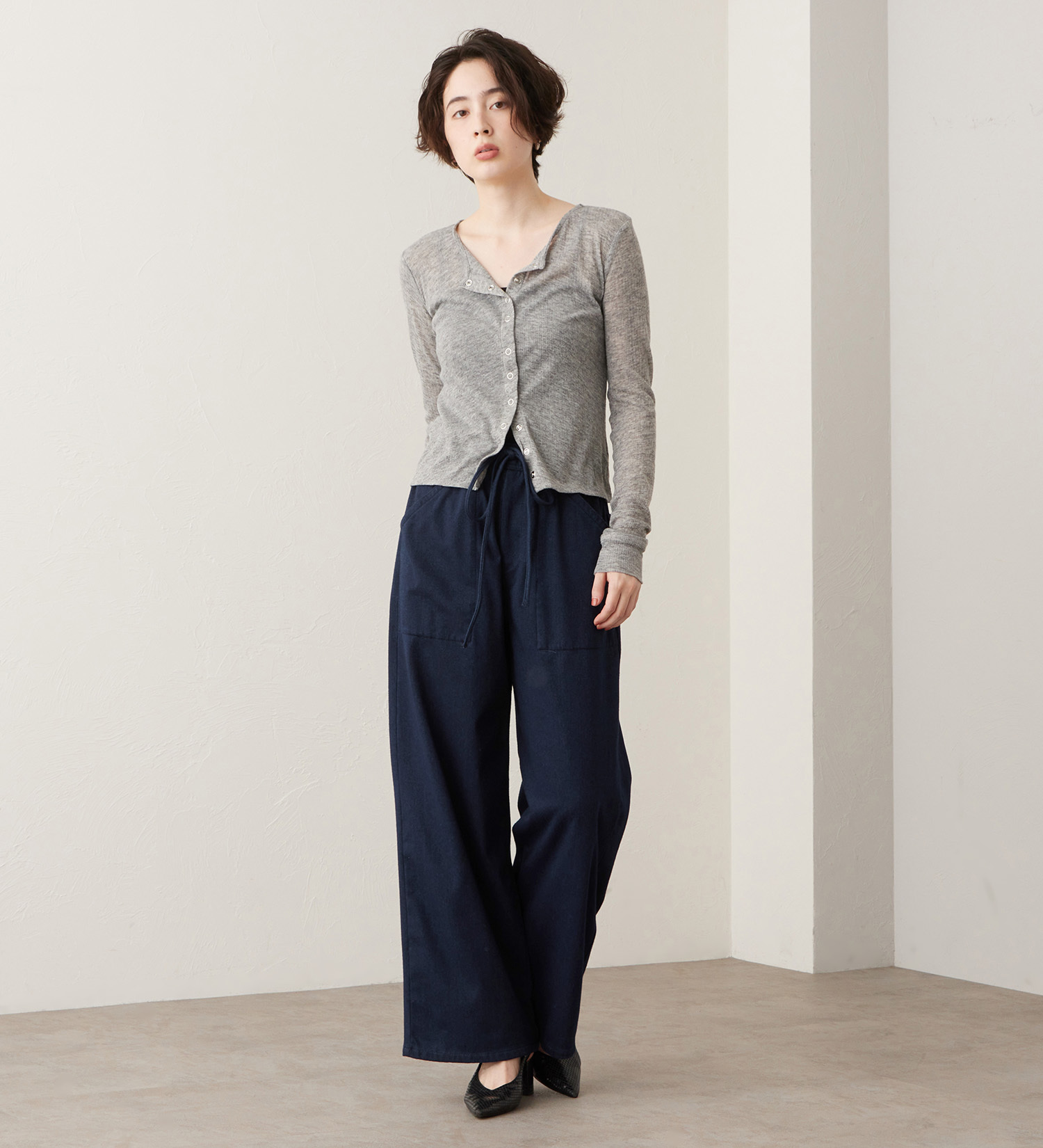 Lee(リー)の【試着対象】EASY PAINTER PANTS / イージーペインターパンツ ニットデニム【暖】|パンツ/デニム/ジーンズパンツ/レディース|インディゴブルー