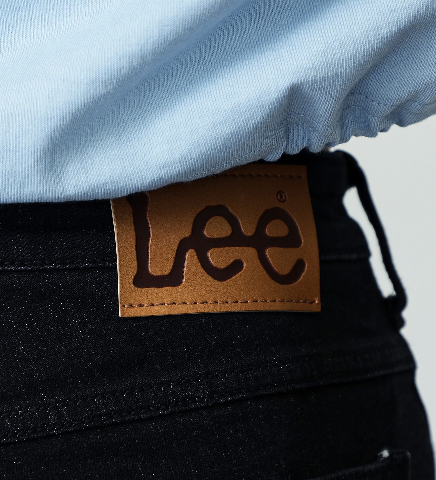 Lee(リー)の【最終処分SALE】【Lee BABE】 ストレートパンツ|パンツ/デニムパンツ/レディース|ブラックデニム