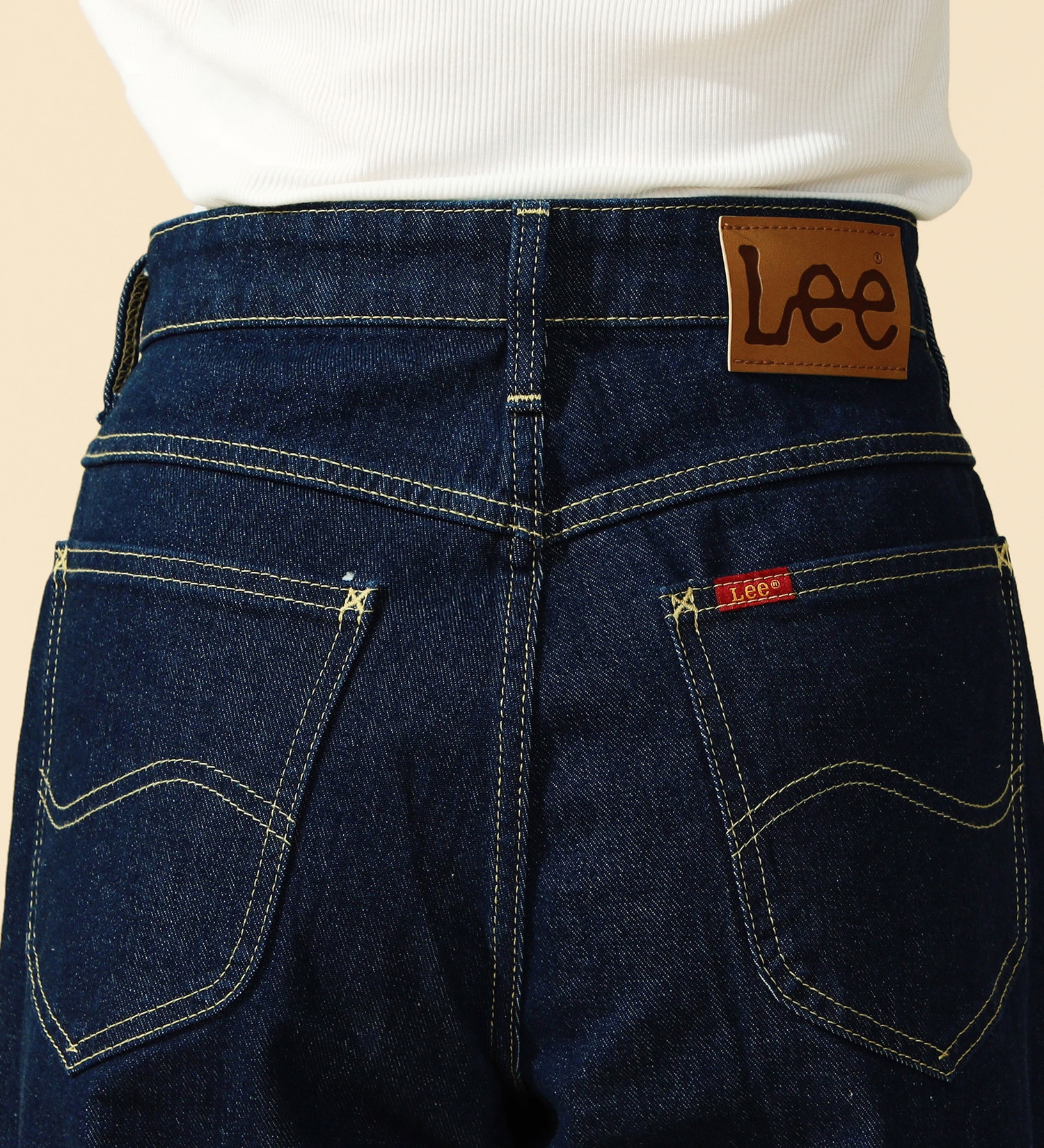 Lee(リー)の【2024年モデル】【豊富なサイズ展開】Lee BABE ストレッチ/ストレートデニムパンツ XXS-4L|パンツ/デニムパンツ/レディース|インディゴブルー