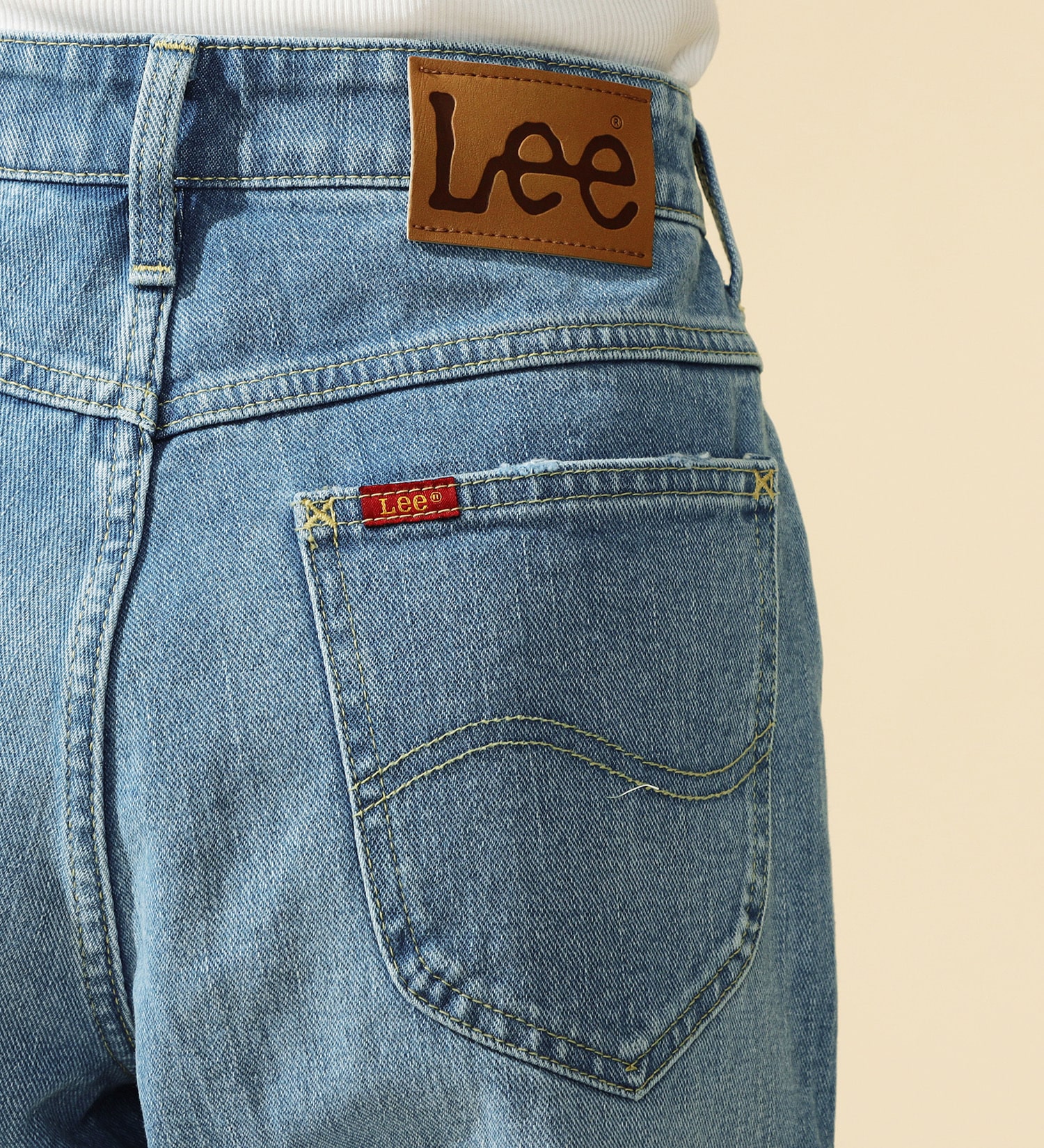 Lee(リー)のリニューアル Lee BABE ストレッチ/ストレートデニムパンツ 【豊富なサイズ展開XXS-4L】|パンツ/デニム/ジーンズパンツ/レディース|淡色ブルー