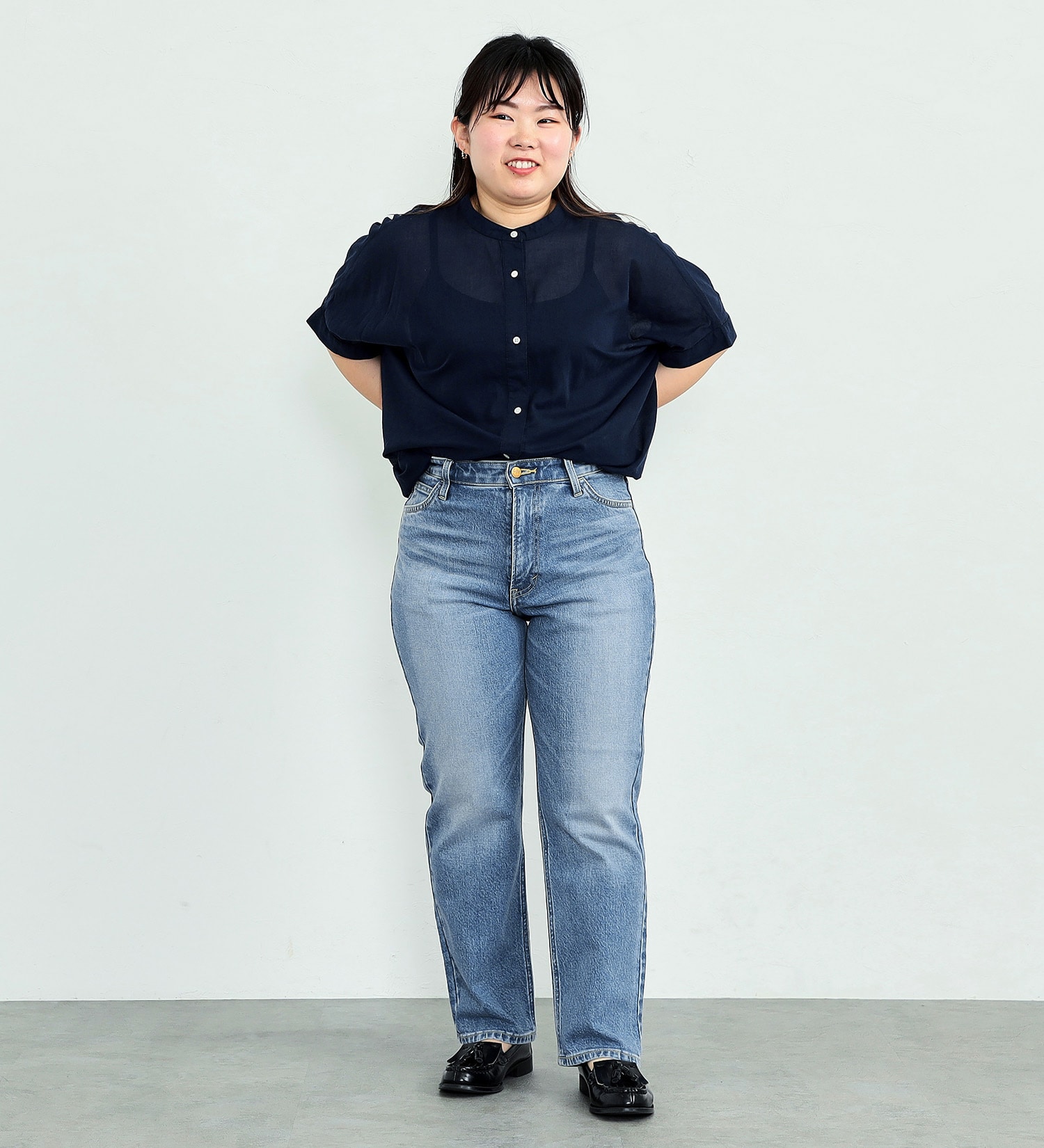 Lee(リー)の【GW SALE】リニューアル Lee BABE ストレッチ/ストレートデニムパンツ 【豊富なサイズ展開XXS-4L】|パンツ/デニム/ジーンズパンツ/レディース|淡色ブルー