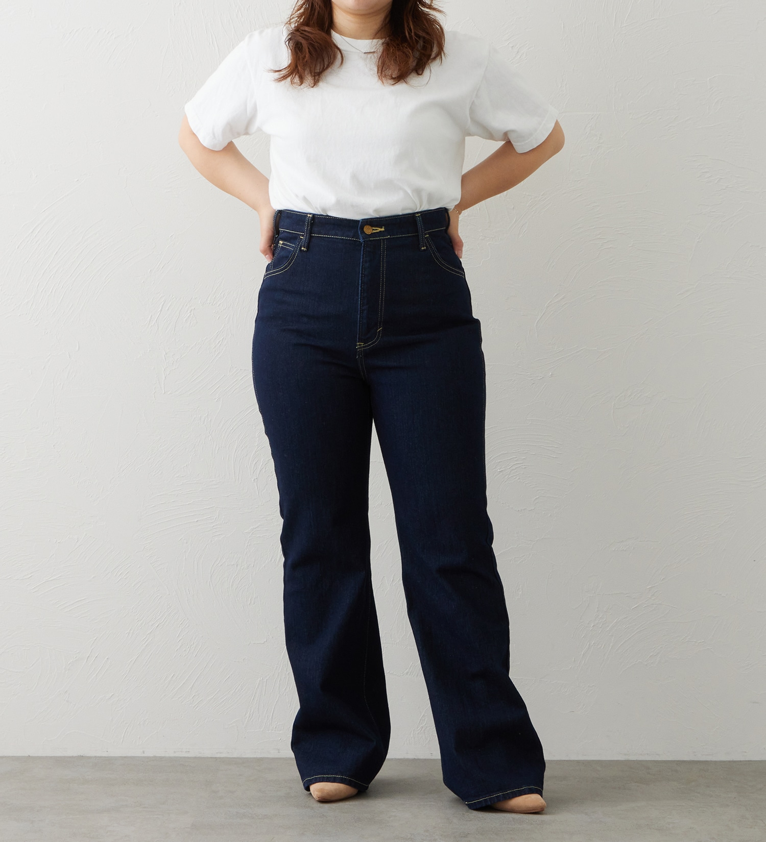 Lee(リー)のLee BABE ストレッチ/フレアー デニムパンツ 【豊富なサイズ展開XXS-4L】|パンツ/デニム/ジーンズパンツ/レディース|インディゴブルー