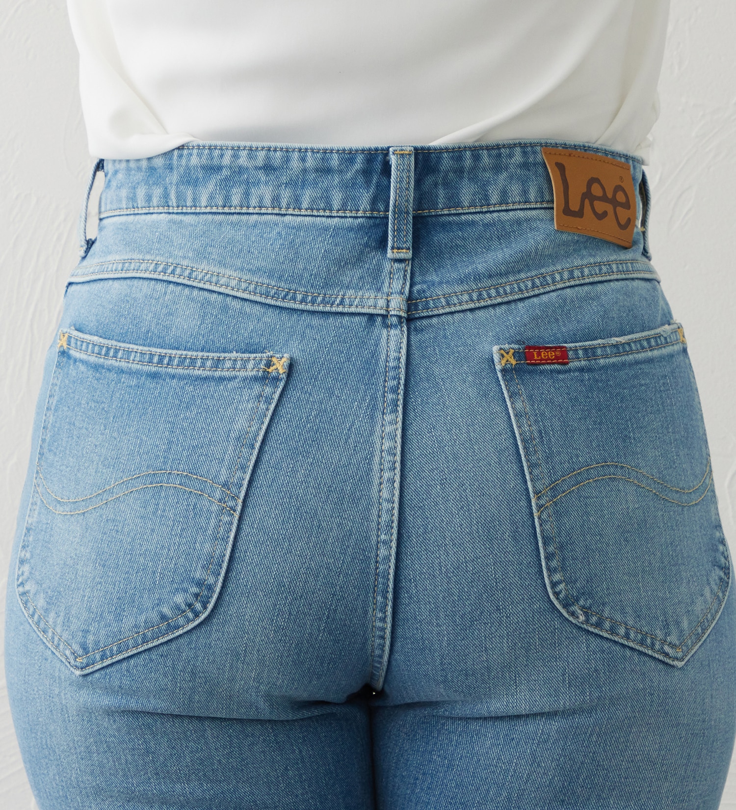 Lee(リー)のLee BABE ストレッチ/フレアー デニムパンツ 【豊富なサイズ展開XXS-4L】|パンツ/デニム/ジーンズパンツ/レディース|淡色ブルー
