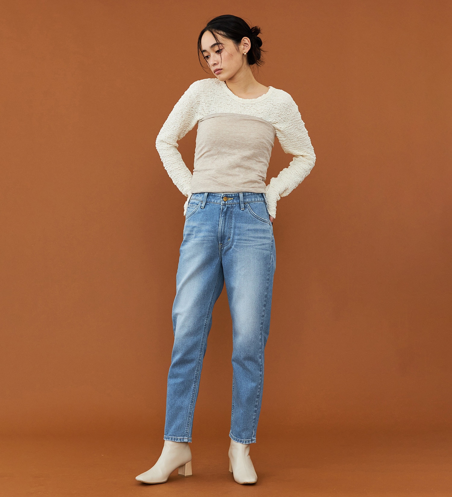 Lee(リー)のリニューアル Lee BABE ストレッチ/スキニーデニムパンツ 【豊富なサイズ展開XXS-4L】|パンツ/デニム/ジーンズパンツ/レディース|淡色ブルー