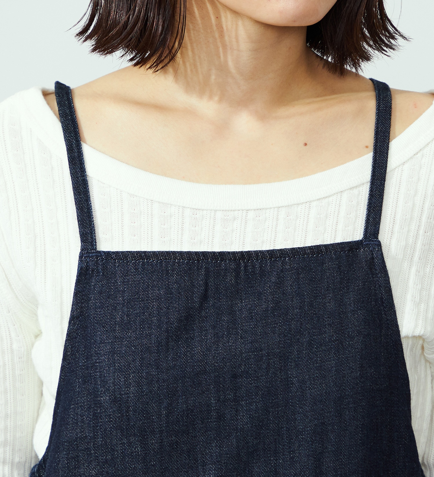 Lee(リー)の【ポイントアップ対象】RELAX SALOPETTE DRESS/サロペット/ワンピース|オールインワン/サロペット/オーバーオール/レディース|インディゴブルー