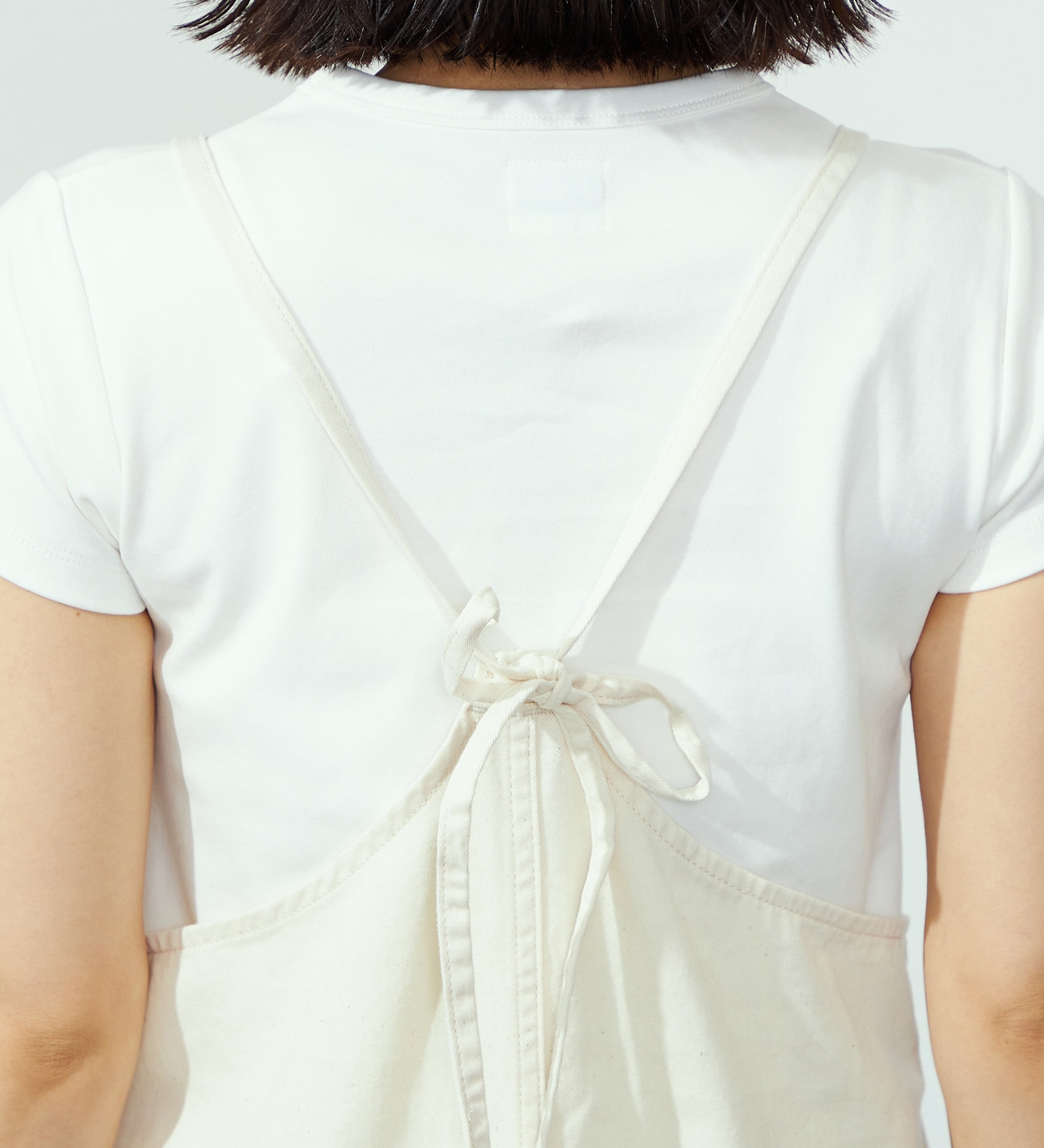 Lee(リー)のRELAX SALOPETTE DRESS/サロペット/ワンピース|オールインワン/サロペット/オーバーオール/レディース|ホワイト