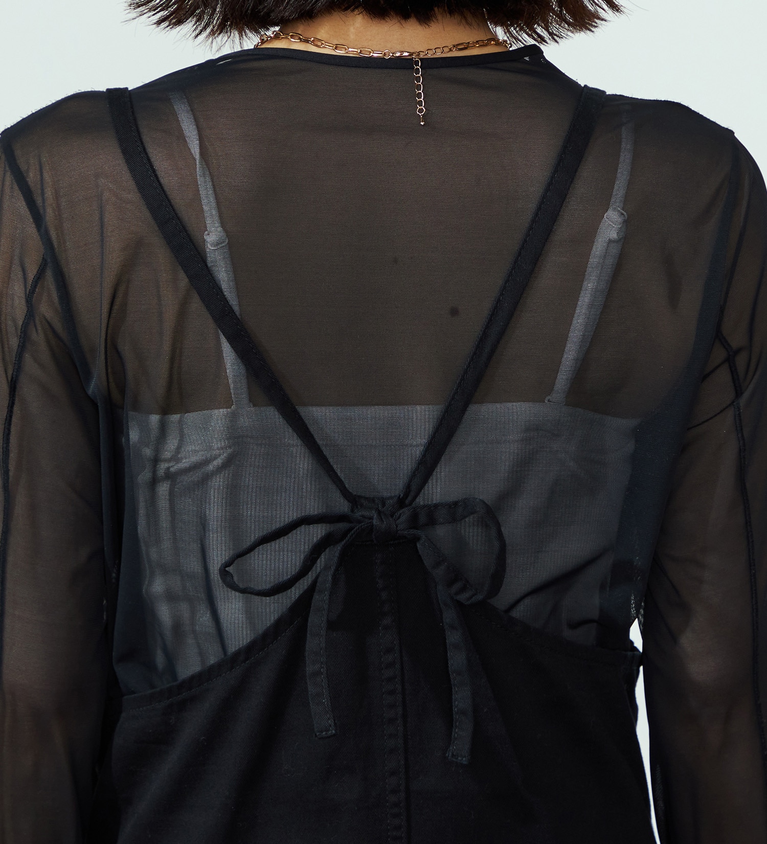 Lee(リー)のRELAX SALOPETTE DRESS/サロペット/ワンピース|オールインワン/サロペット/オーバーオール/レディース|ブラック