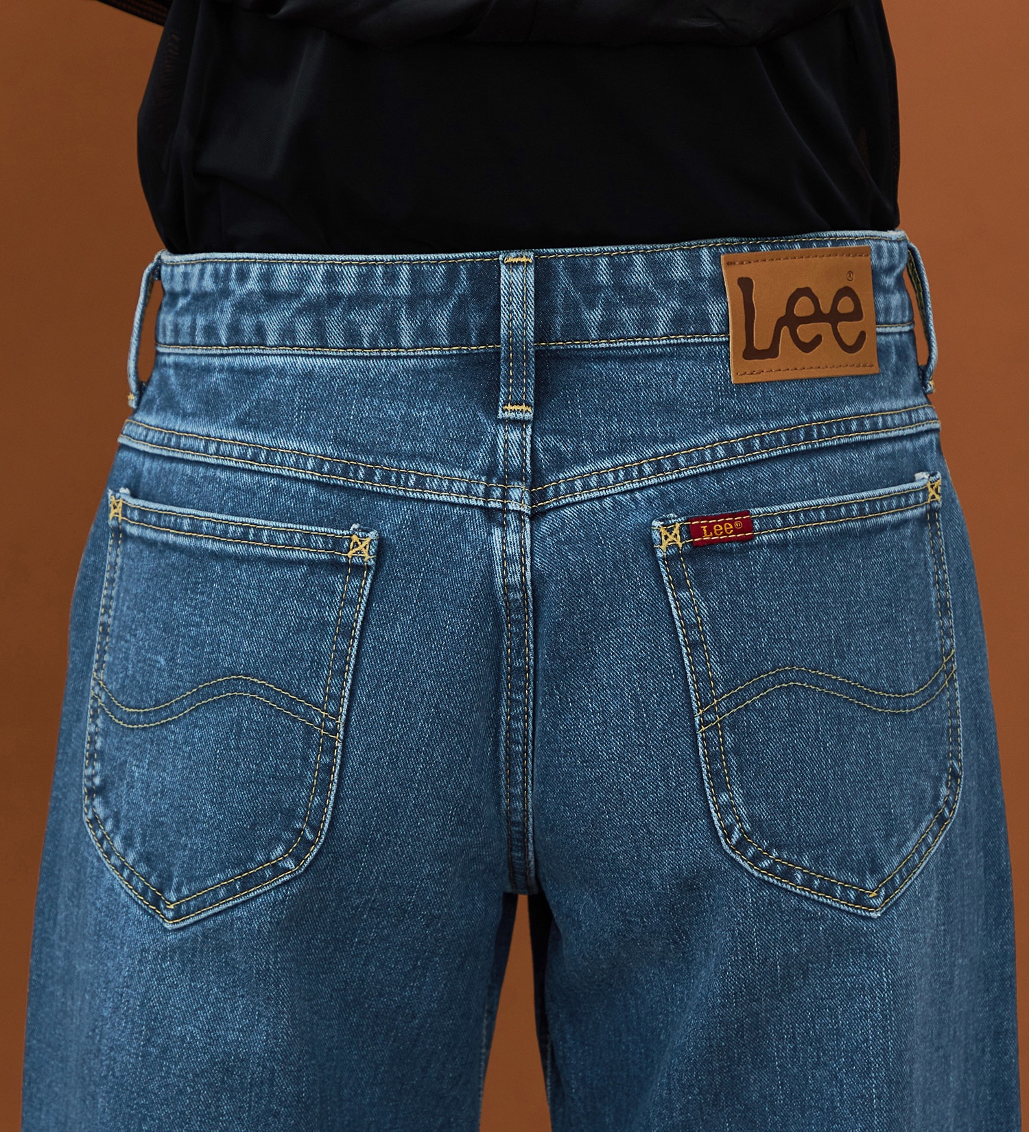 Lee(リー)の【予約】Lee BABE ストレッチ/ローライズバギーデニムパンツ XS-L|パンツ/デニム/ジーンズパンツ/レディース|中色ブルー