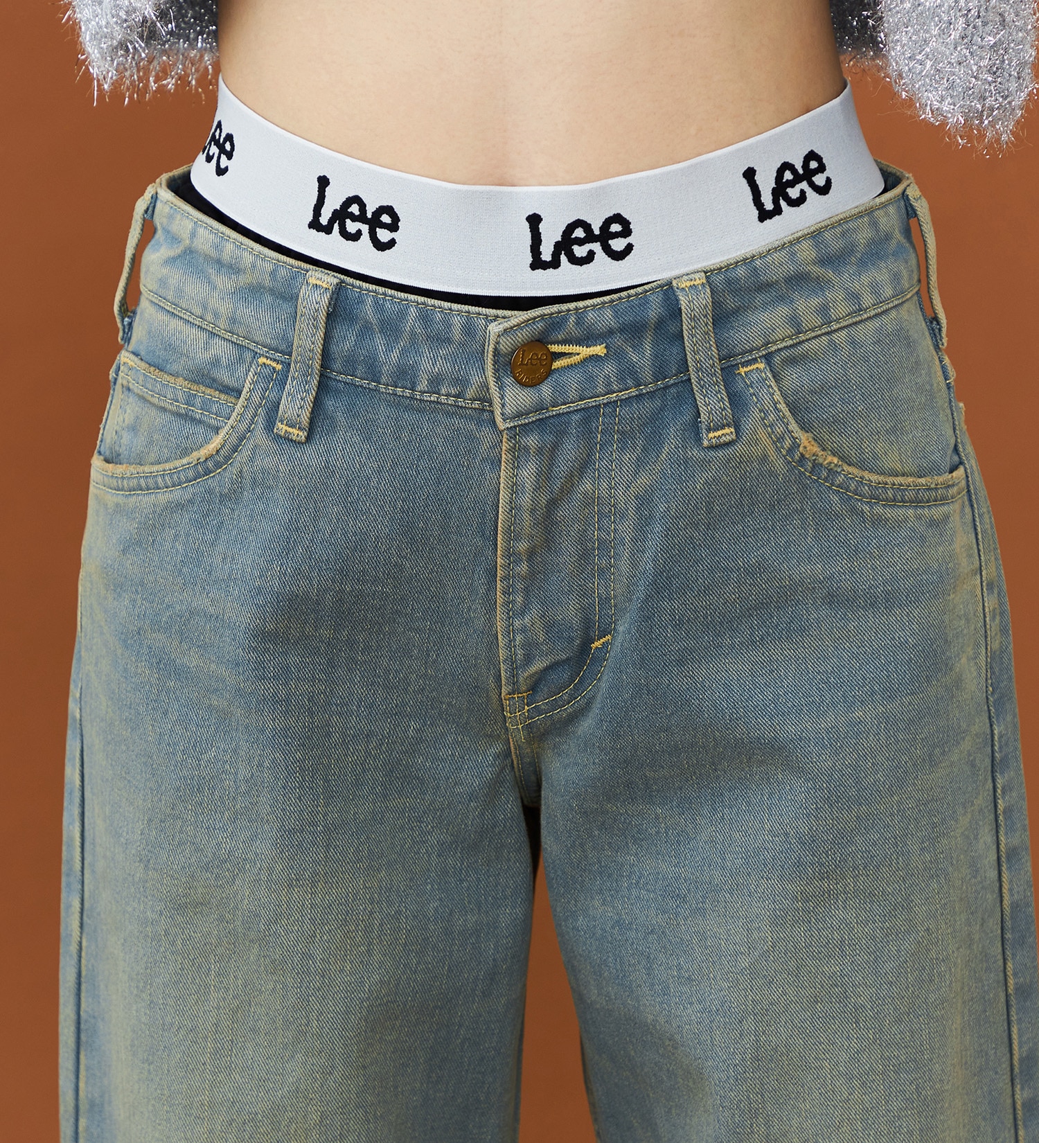 Lee(リー)の【予約】Lee BABE ストレッチ/ローライズバギーデニムパンツ XS-L|パンツ/デニム/ジーンズパンツ/レディース|淡色ブルー