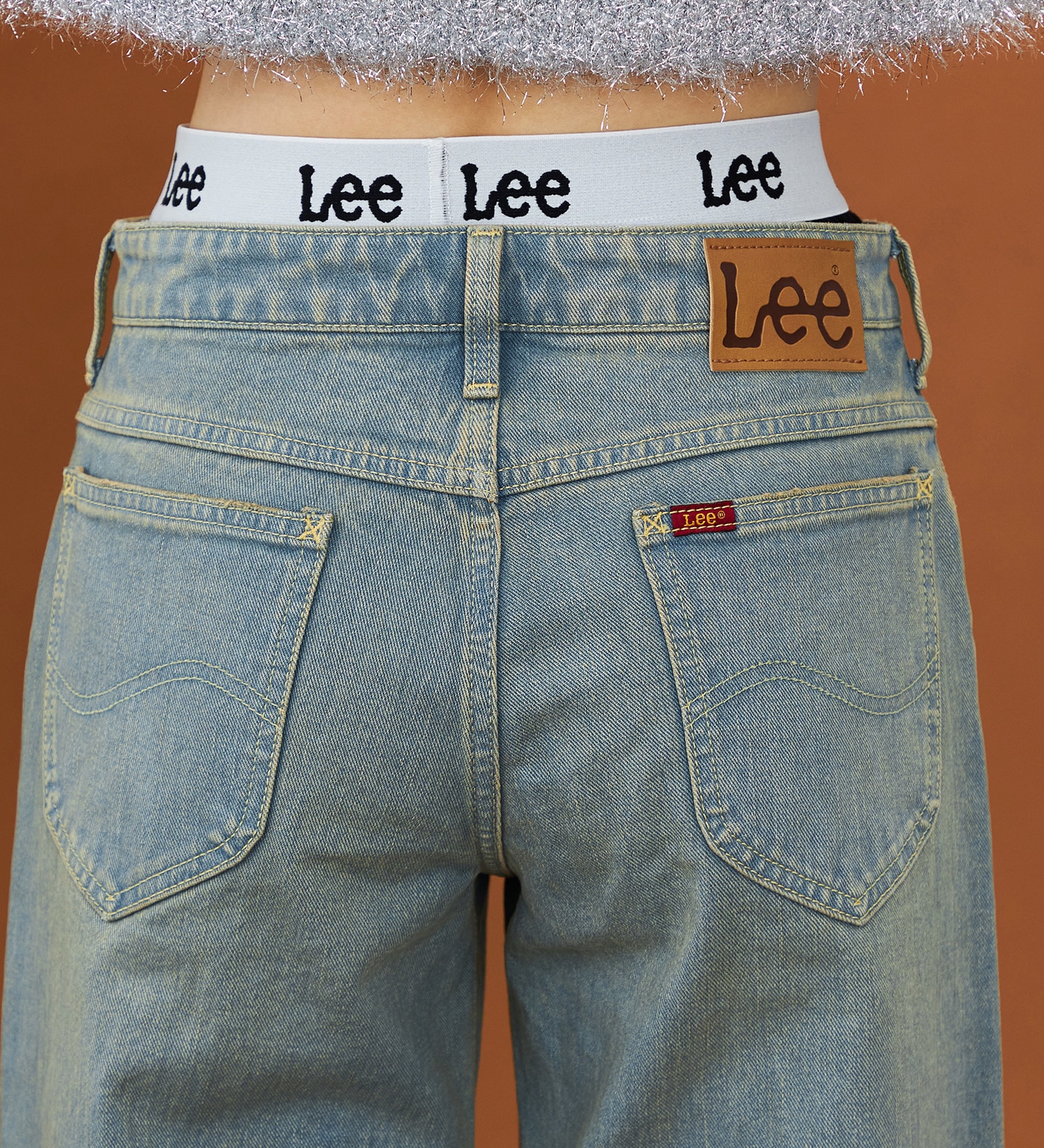 Lee(リー)の【予約】Lee BABE ストレッチ/ローライズバギーデニムパンツ XS-L|パンツ/デニム/ジーンズパンツ/レディース|淡色ブルー