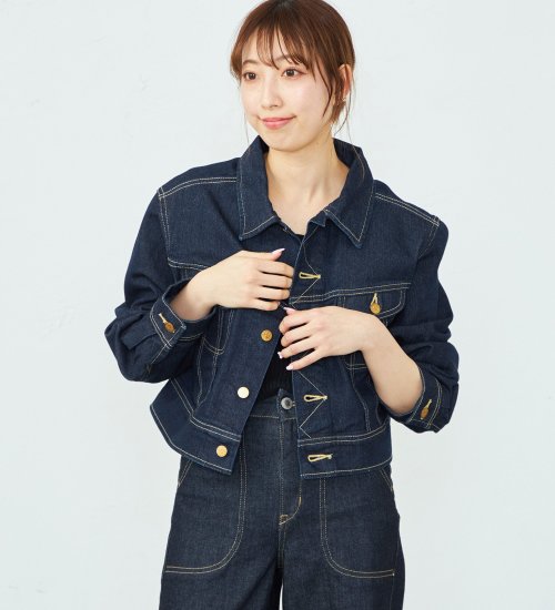 【試着対象】【豊富なサイズ展開】Lee BABE ストレッチ/デニムジャケット XS-4L セットアップ可