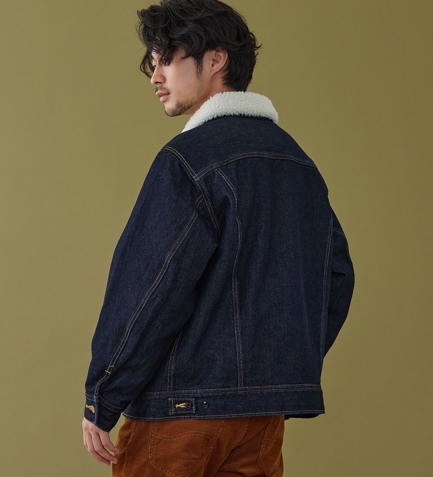 Lee(リー)の【予約P】BOA STORM RIDER / ボアストームライダー【暖】|ジャケット/アウター/デニムジャケット/メンズ|インディゴブルー