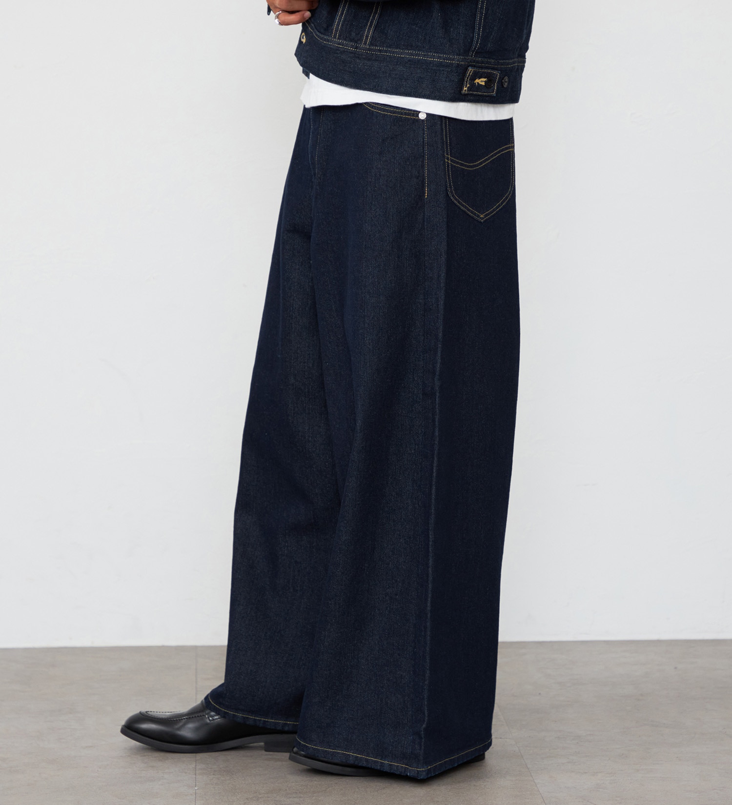 Lee(リー)の【試着対象】【X-LINE】WIDEST JEANS/最も太いバギーデニムパンツ|パンツ/デニム/ジーンズパンツ/メンズ|インディゴブルー
