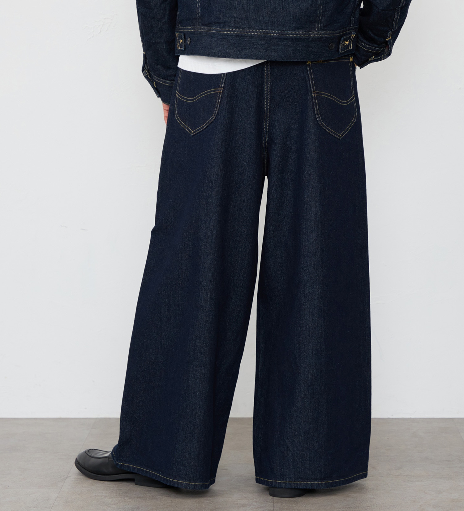 Lee(リー)の【試着対象】【X-LINE】WIDEST JEANS/最も太いバギーデニムパンツ|パンツ/デニム/ジーンズパンツ/メンズ|インディゴブルー