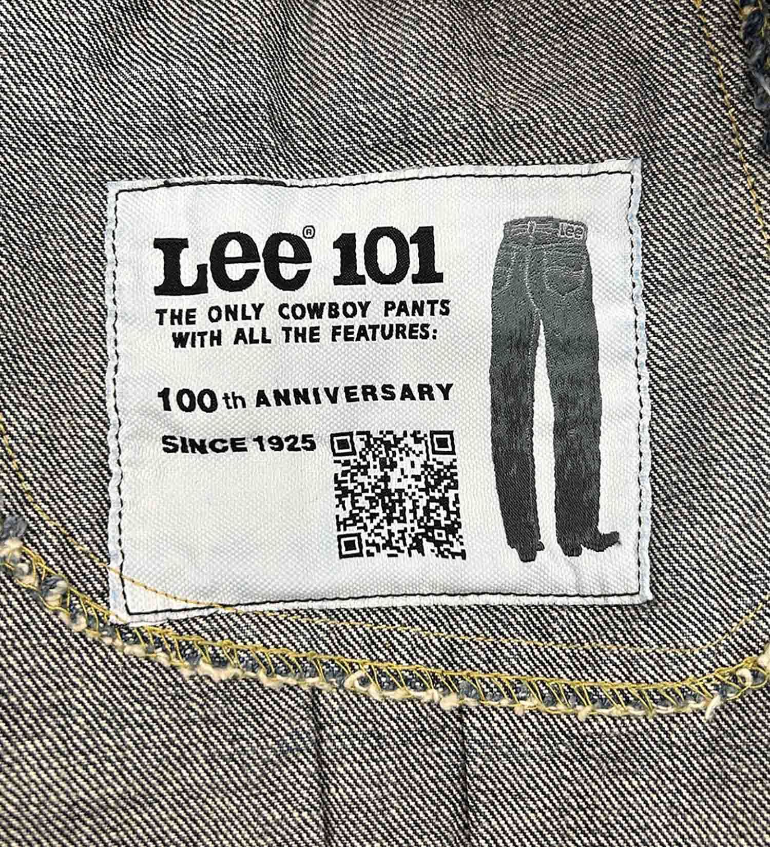 Lee(リー)の【予約】【101 100周年】101-J RIDERS JACKET/ライダースジャケット ジージャン|ジャケット/アウター/デニムジャケット/メンズ|濃色ブルー