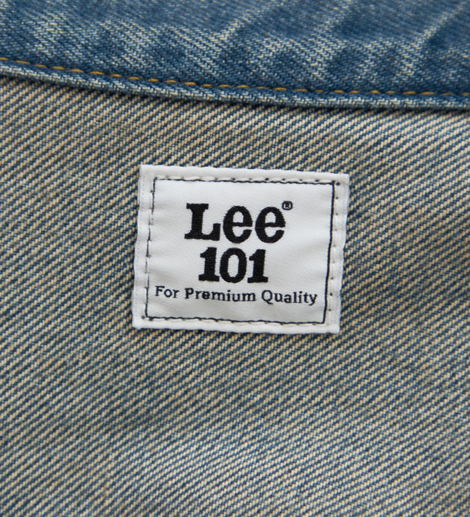 Lee(リー)の【予約】【101 100周年】RIDERS101 WIDE JACKET/ライダース ワイドデニムジャケット|ジャケット/アウター/デニムジャケット/メンズ|中色ブルー