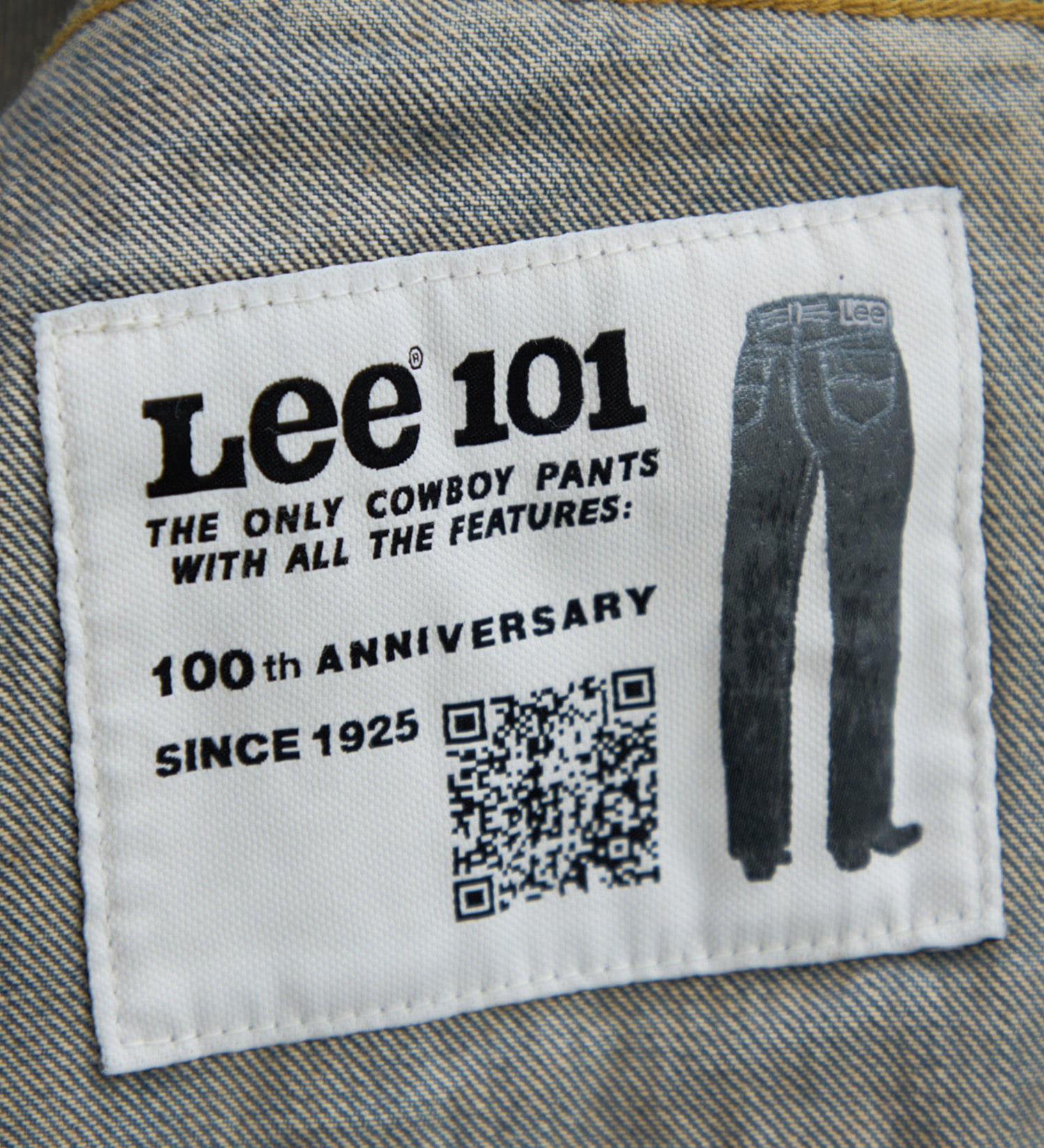 Lee(リー)の【予約】【101 100周年】RIDERS101 WIDE JACKET/ライダース ワイドデニムジャケット|ジャケット/アウター/デニムジャケット/メンズ|中色ブルー