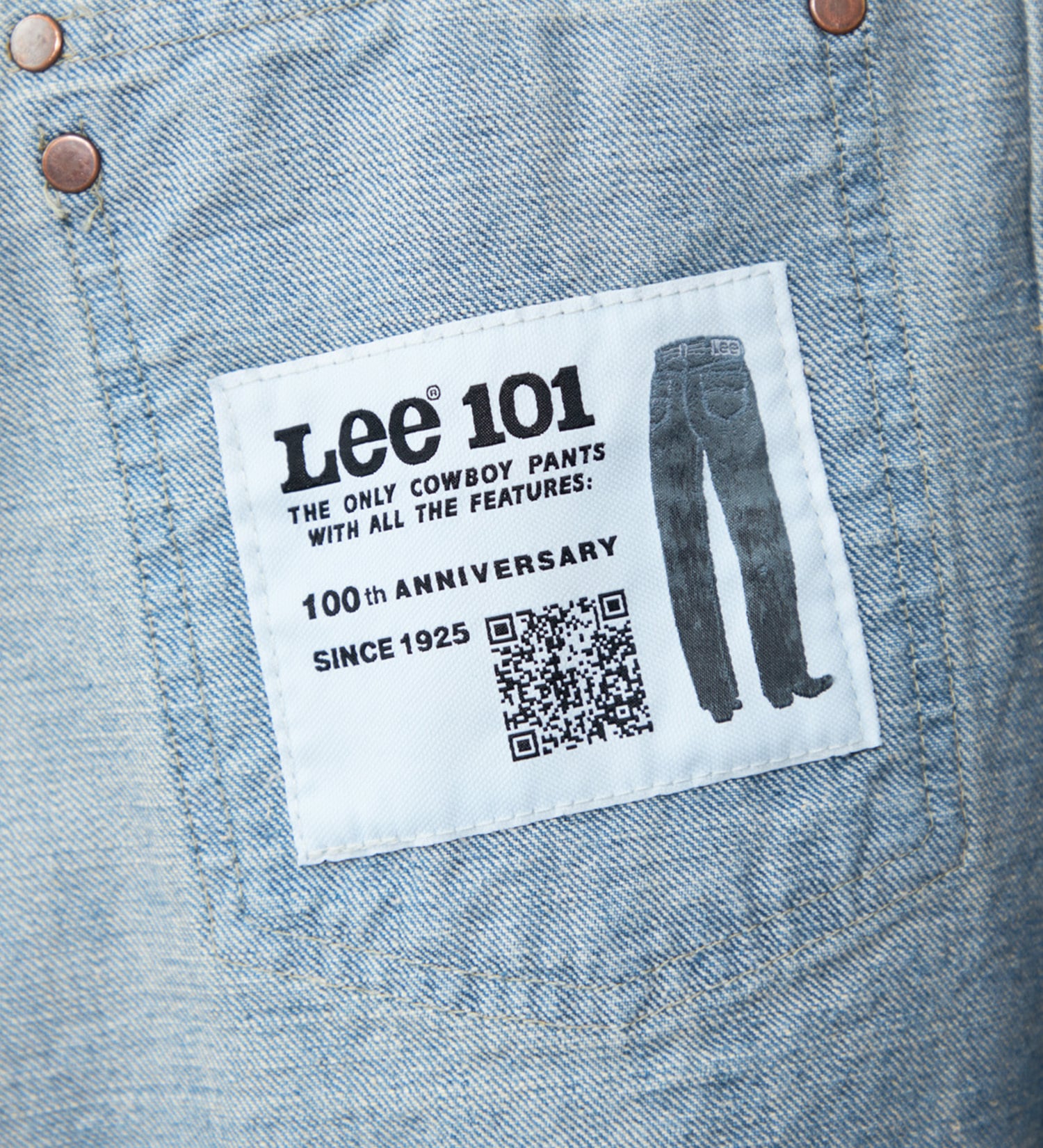 Lee(リー)の【予約】【101 100周年】101COWBOY JACKET/カウボーイ デニムジャケット|ジャケット/アウター/デニムジャケット/メンズ|中色ブルー