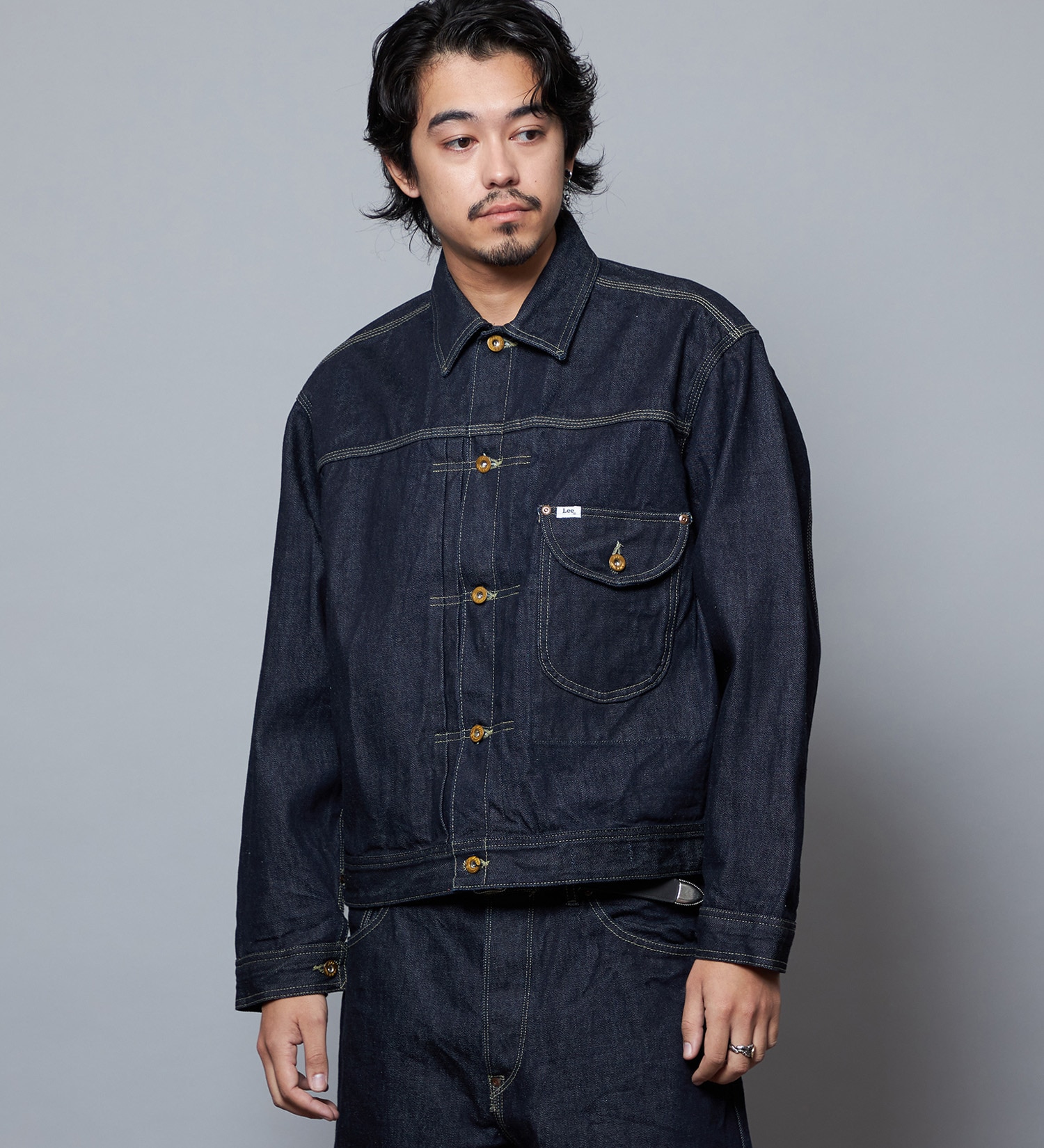 Lee(リー)の【予約】【101 101周年記念特別モデル】ANNIVERSARY 101-J COWBOY JACKET デニムジャケット セットアップ可|ジャケット/アウター/デニムジャケット/メンズ|インディゴブルー