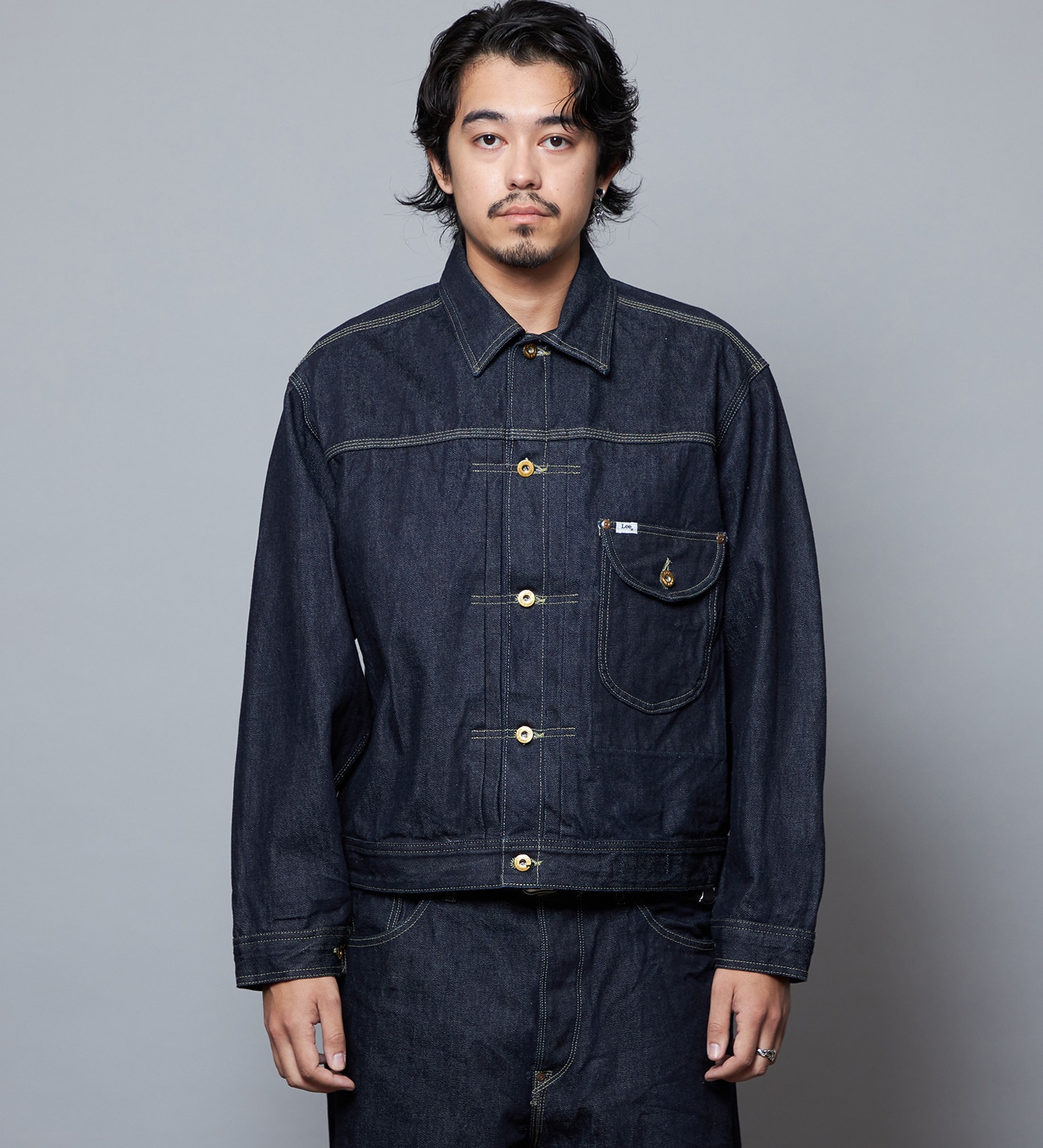 Lee(リー)の【予約】【101 101周年記念特別モデル】ANNIVERSARY 101-J COWBOY JACKET デニムジャケット セットアップ可|ジャケット/アウター/デニムジャケット/メンズ|インディゴブルー