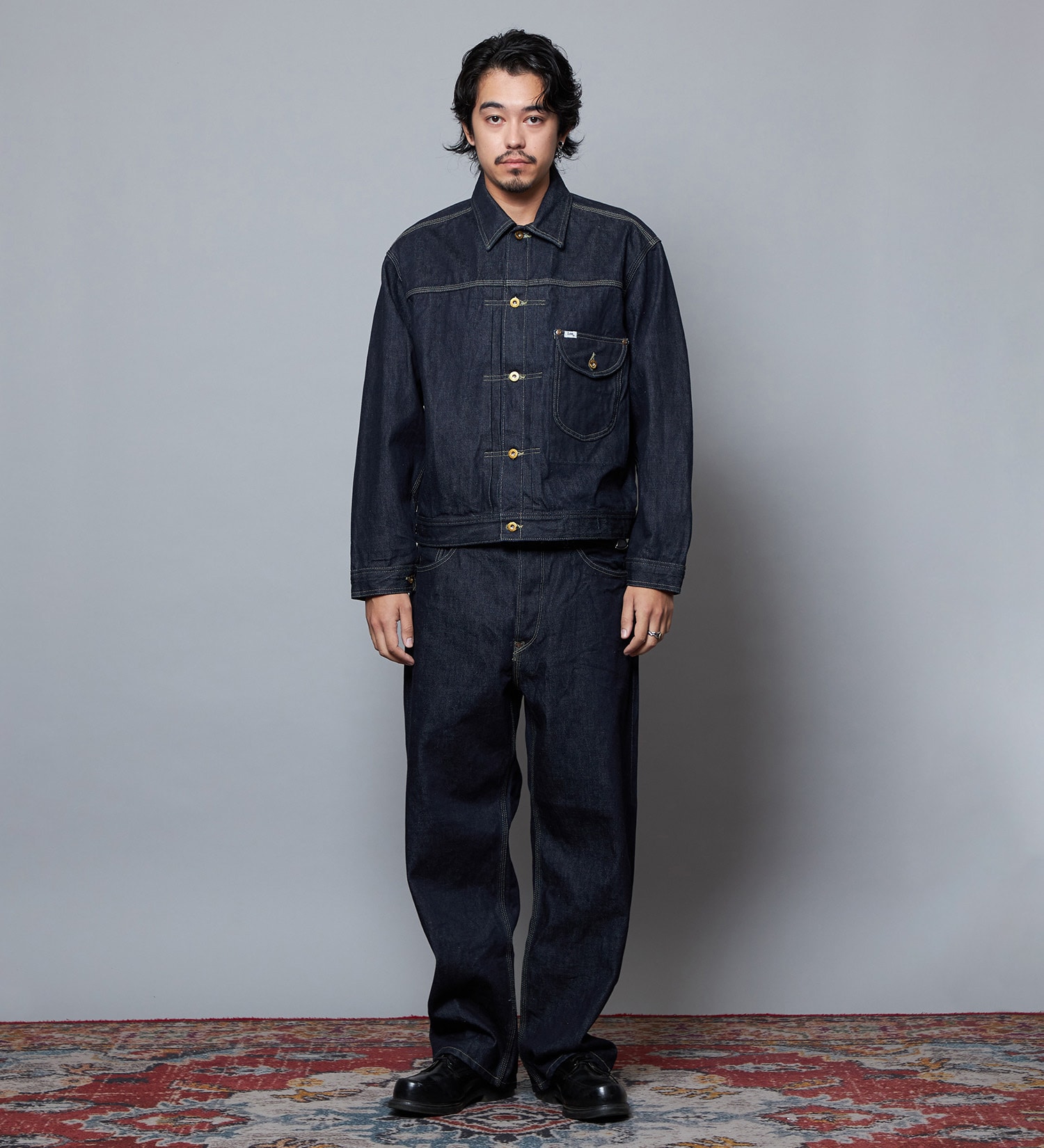 Lee(リー)の【予約】【101 101周年記念特別モデル】ANNIVERSARY 101-J COWBOY JACKET デニムジャケット セットアップ可|ジャケット/アウター/デニムジャケット/メンズ|インディゴブルー