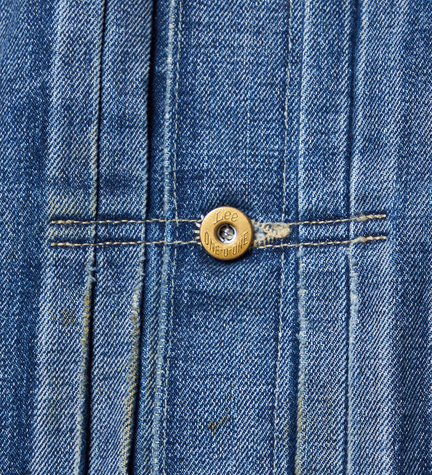 Lee(リー)の【予約】【101 101周年記念特別モデル】ANNIVERSARY 101-J COWBOY JACKET デニムジャケット セットアップ可|ジャケット/アウター/デニムジャケット/メンズ|中色ブルー