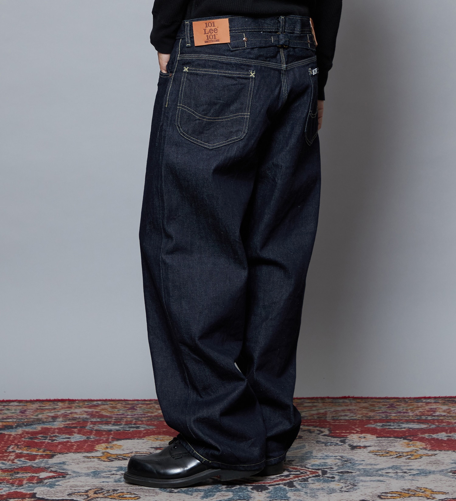 Lee(リー)の【予約】【101 101周年記念特別モデル】ANNIVERSARY 101-J COWBOY PANTS デニムパンツ セットアップ可|パンツ/デニム/ジーンズパンツ/メンズ|インディゴブルー
