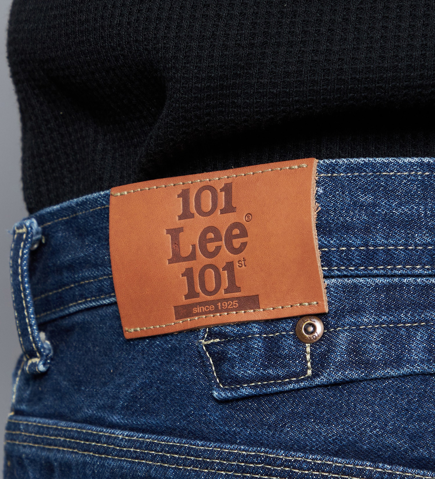 Lee(リー)の【予約】【101 101周年記念特別モデル】ANNIVERSARY 101-J COWBOY PANTS デニムパンツ セットアップ可|パンツ/デニム/ジーンズパンツ/メンズ|中色ブルー