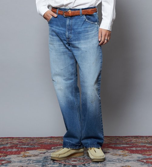 【予約】【101 101周年記念特別モデル】ANNIVERSARY 101-Z RIDERS JEAN ストレートデニムパンツ セットアップ可