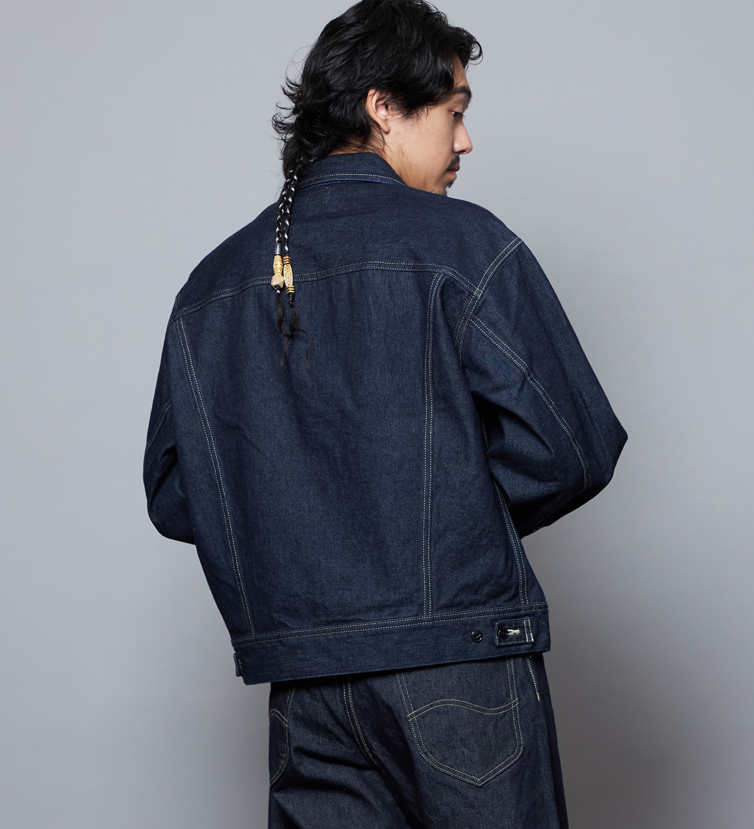 Lee(リー)の【予約】【101 101周年記念特別モデル】ANNIVERSARY 101-J RIDERS JACKET デニムジャケット セットアップ可|ジャケット/アウター/デニムジャケット/メンズ|インディゴブルー