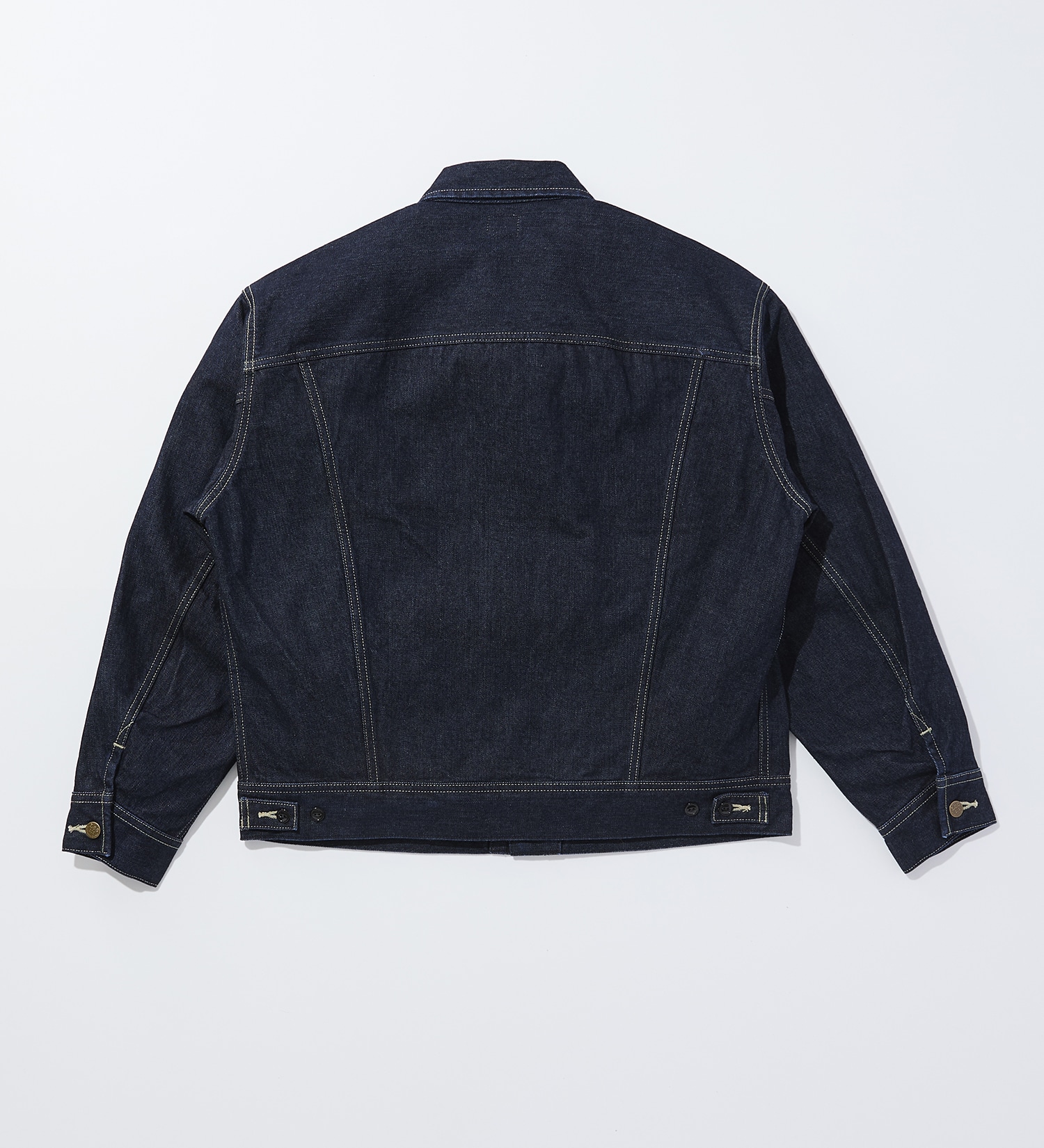 Lee(リー)の【予約】【101 101周年記念特別モデル】ANNIVERSARY 101-J RIDERS JACKET デニムジャケット セットアップ可|ジャケット/アウター/デニムジャケット/メンズ|インディゴブルー