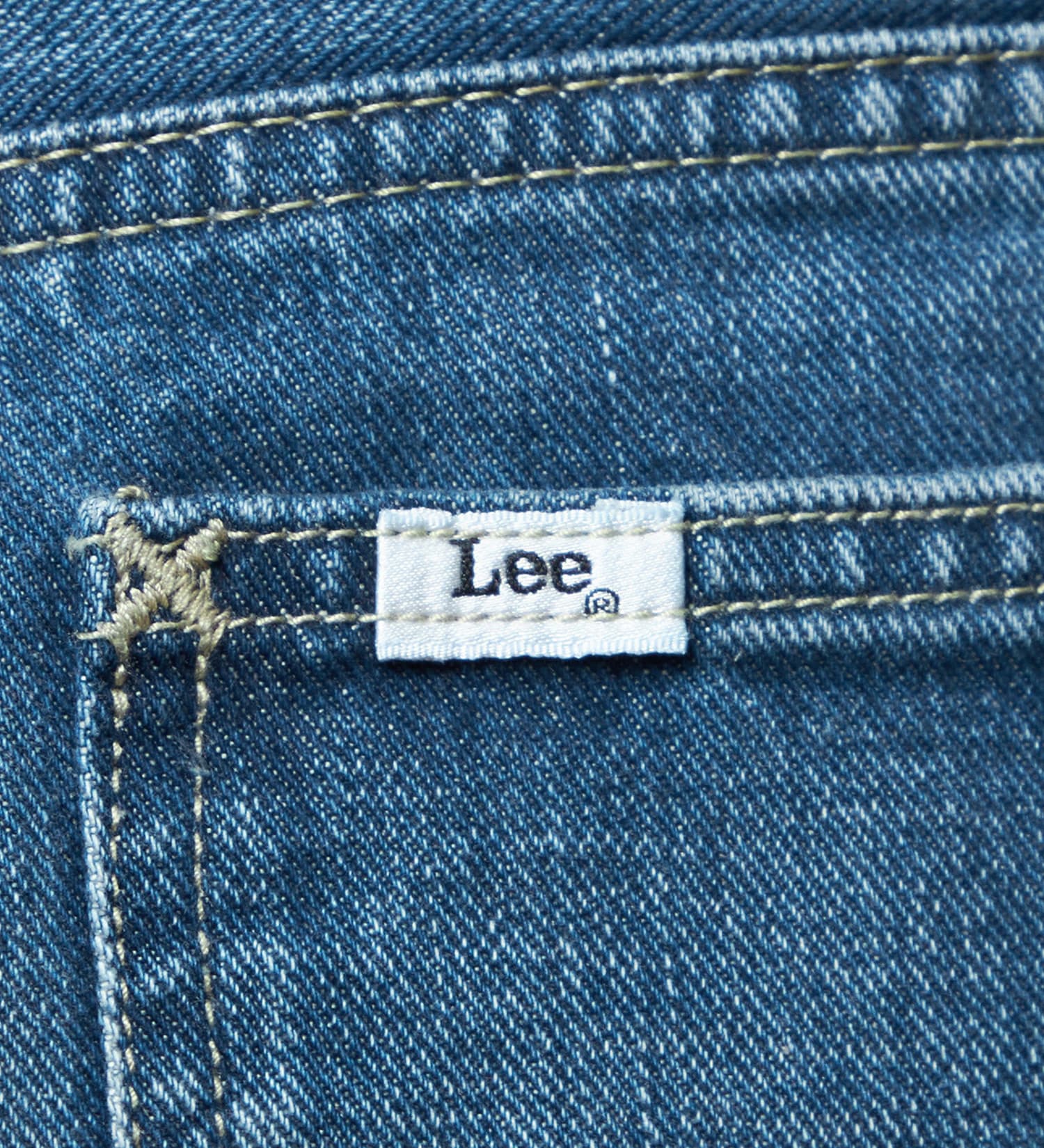 Lee(リー)の【予約】【101 101周年記念特別モデル】ANNIVERSARY 101-Z WIDE ワイドデニムパンツ セットアップ可|パンツ/デニム/ジーンズパンツ/メンズ|中色ブルー