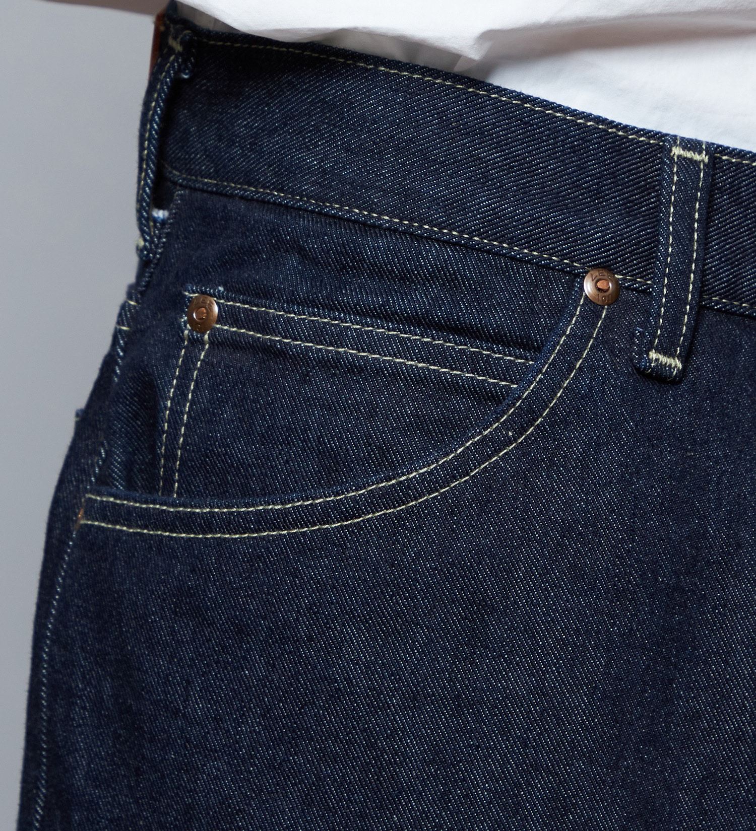 Lee(リー)の【予約】【101 101周年記念特別モデル】 ANNIVERSARY 101-Z LOOSE ルーズデニムパンツ セットアップ可|パンツ/デニム/ジーンズパンツ/メンズ|インディゴブルー