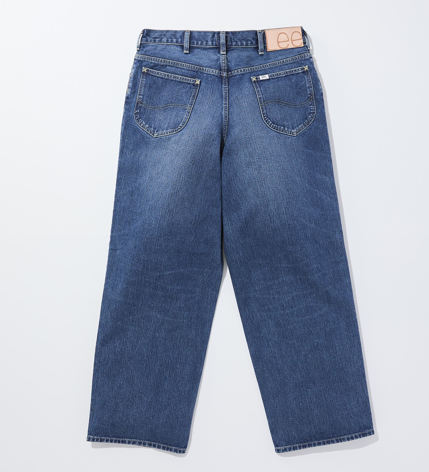 Lee(リー)の【予約】【101 101周年記念特別モデル】 ANNIVERSARY 101-Z LOOSE ルーズデニムパンツ セットアップ可|パンツ/デニム/ジーンズパンツ/メンズ|中色ブルー