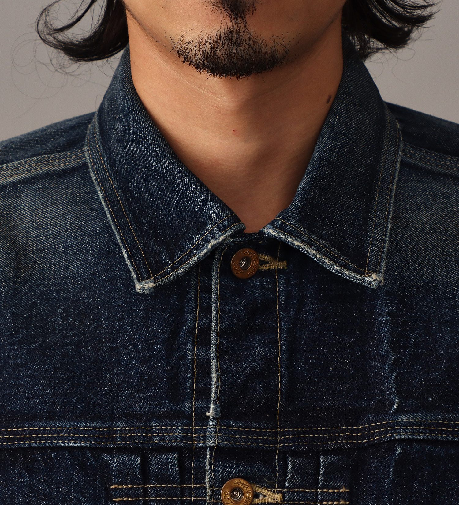 Lee(リー)の【予約】【101 101周年記念特別モデル】ANNIVERSARY 101 ICONIC COWBOY JACKET セットアップ可|ジャケット/アウター/デニムジャケット/メンズ|中色ブルー