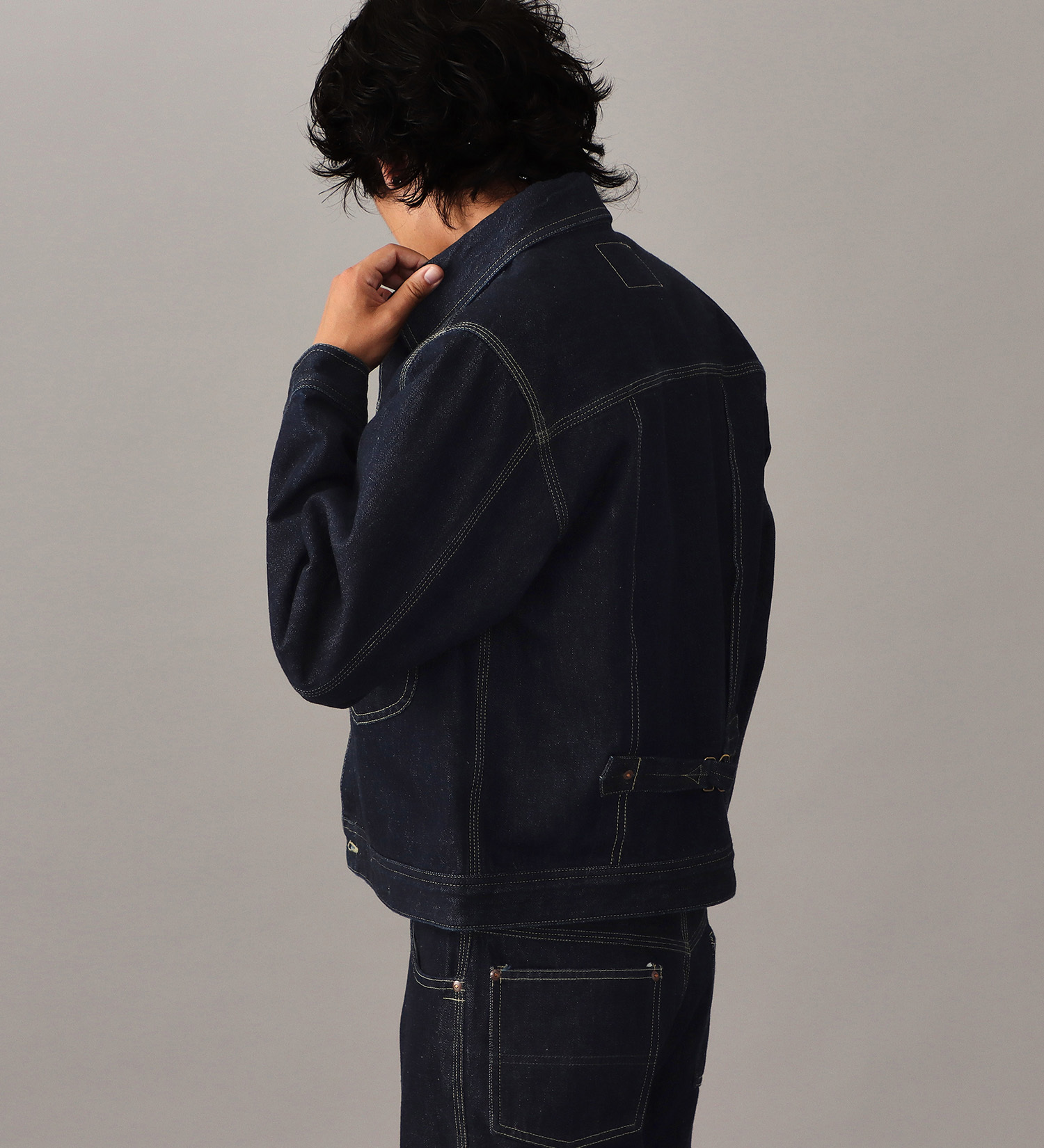 Lee(リー)の【予約】【101 101周年記念特別モデル】ANNIVERSARY 101 ICONIC COWBOY JACKET セットアップ可|ジャケット/アウター/デニムジャケット/メンズ|インディゴブルー