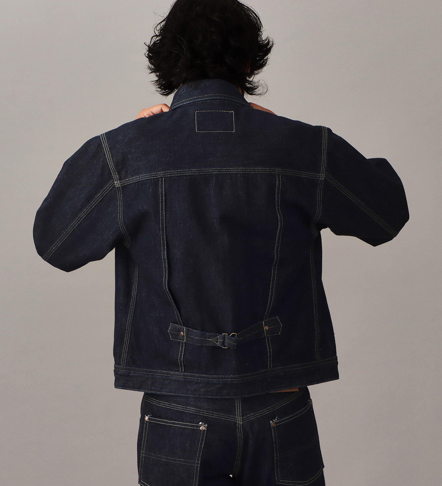 Lee(リー)の【予約】【101 101周年記念特別モデル】ANNIVERSARY 101 ICONIC COWBOY JACKET セットアップ可|ジャケット/アウター/デニムジャケット/メンズ|インディゴブルー