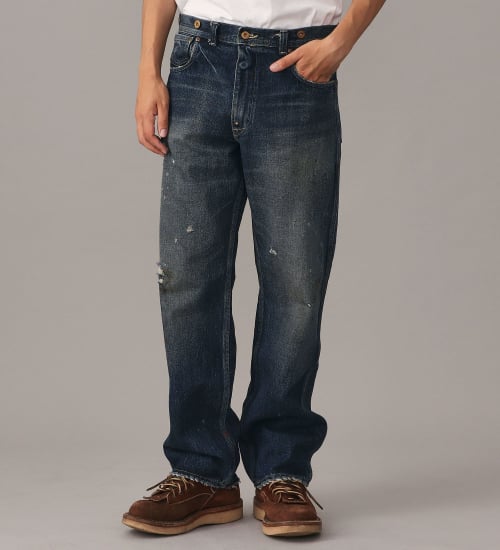 Lee(リー)の【予約】【101 101周年記念特別モデル】ANNIVERSARY 101 ICONIC COWBOY PANTS セットアップ可|パンツ/デニム/ジーンズパンツ/メンズ|中色ブルー