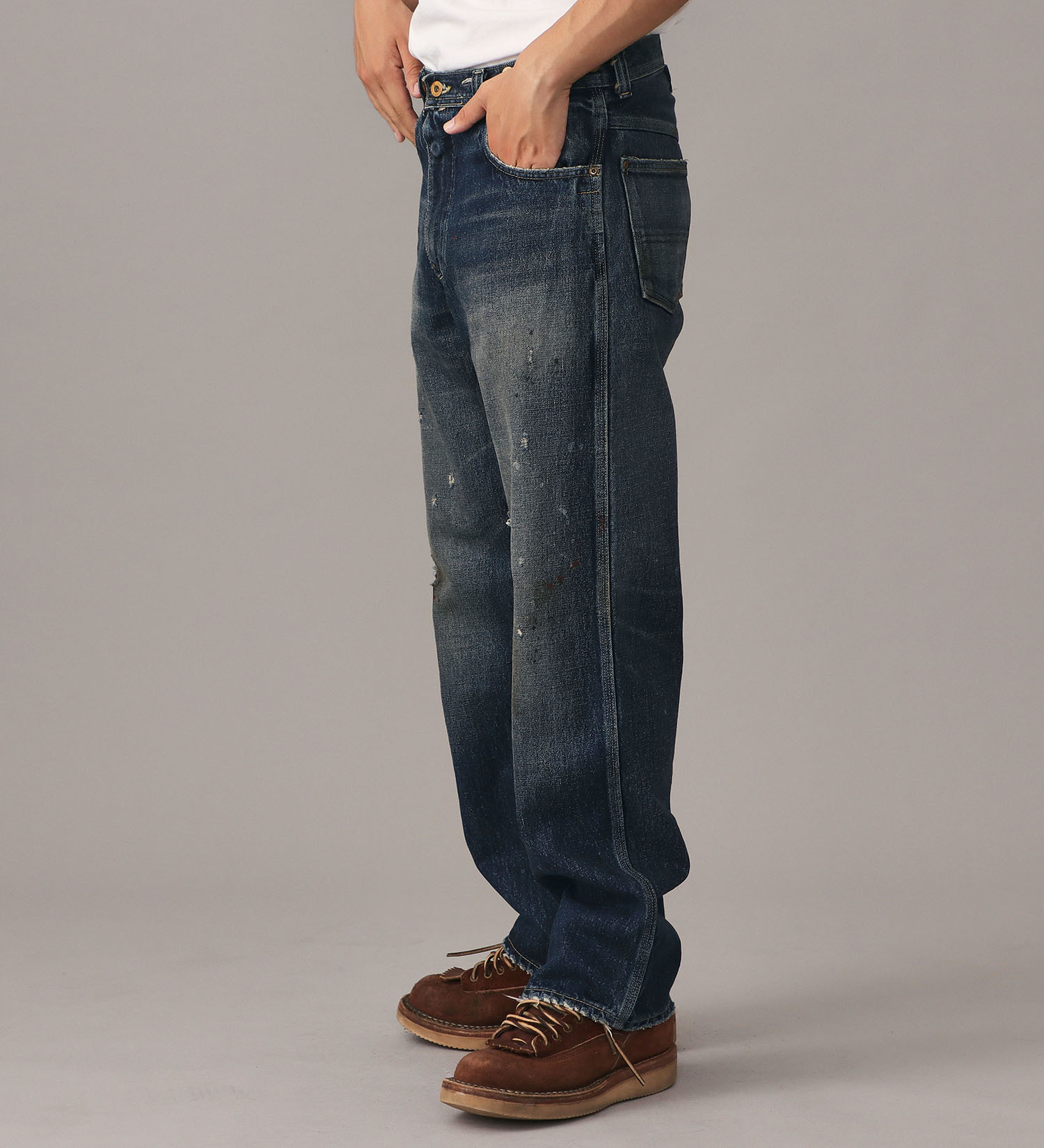 Lee(リー)の【予約】【101 101周年記念特別モデル】ANNIVERSARY 101 ICONIC COWBOY PANTS セットアップ可|パンツ/デニム/ジーンズパンツ/メンズ|中色ブルー