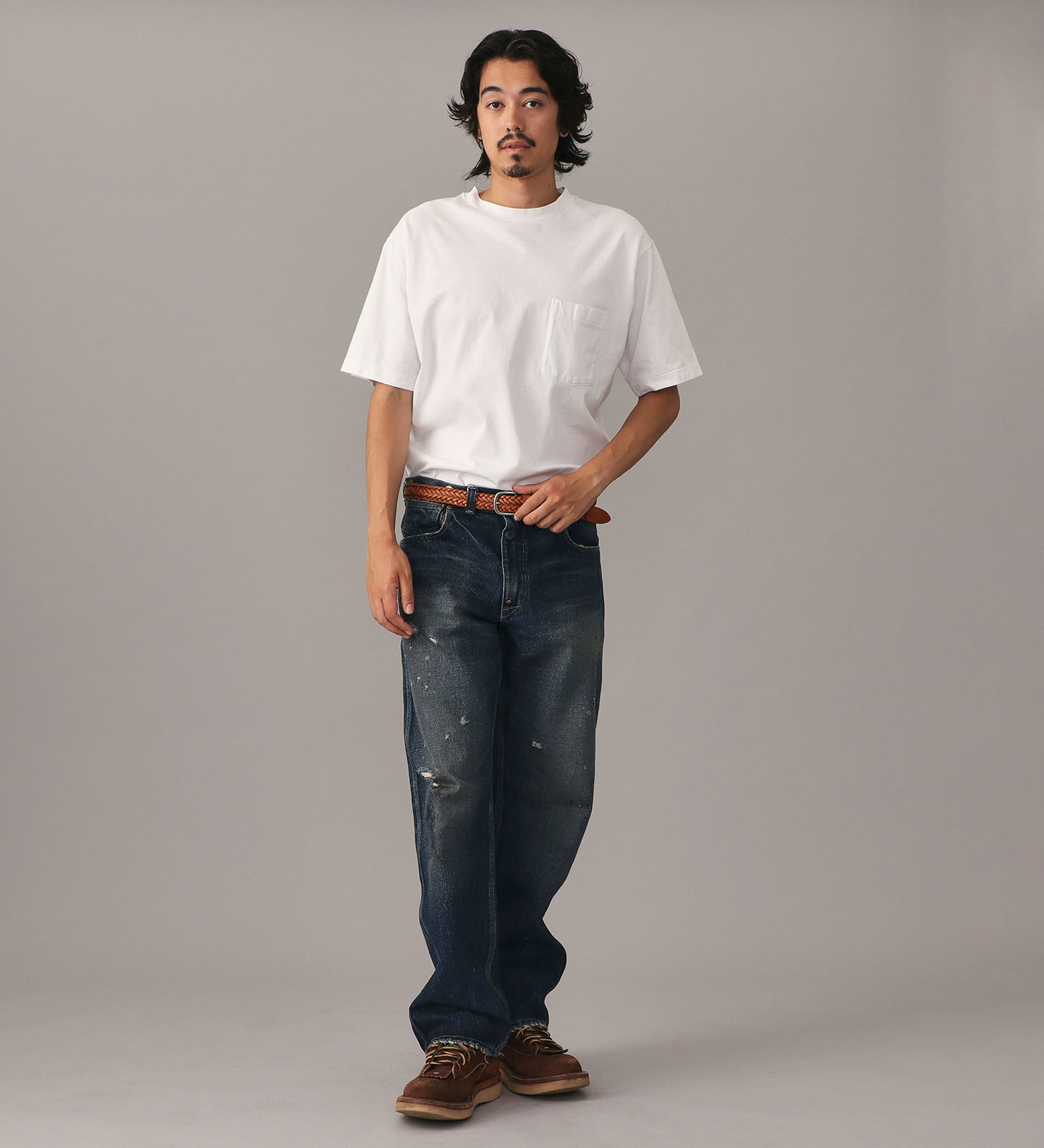 Lee(リー)の【予約】【101 101周年記念特別モデル】ANNIVERSARY 101 ICONIC COWBOY PANTS セットアップ可|パンツ/デニム/ジーンズパンツ/メンズ|中色ブルー