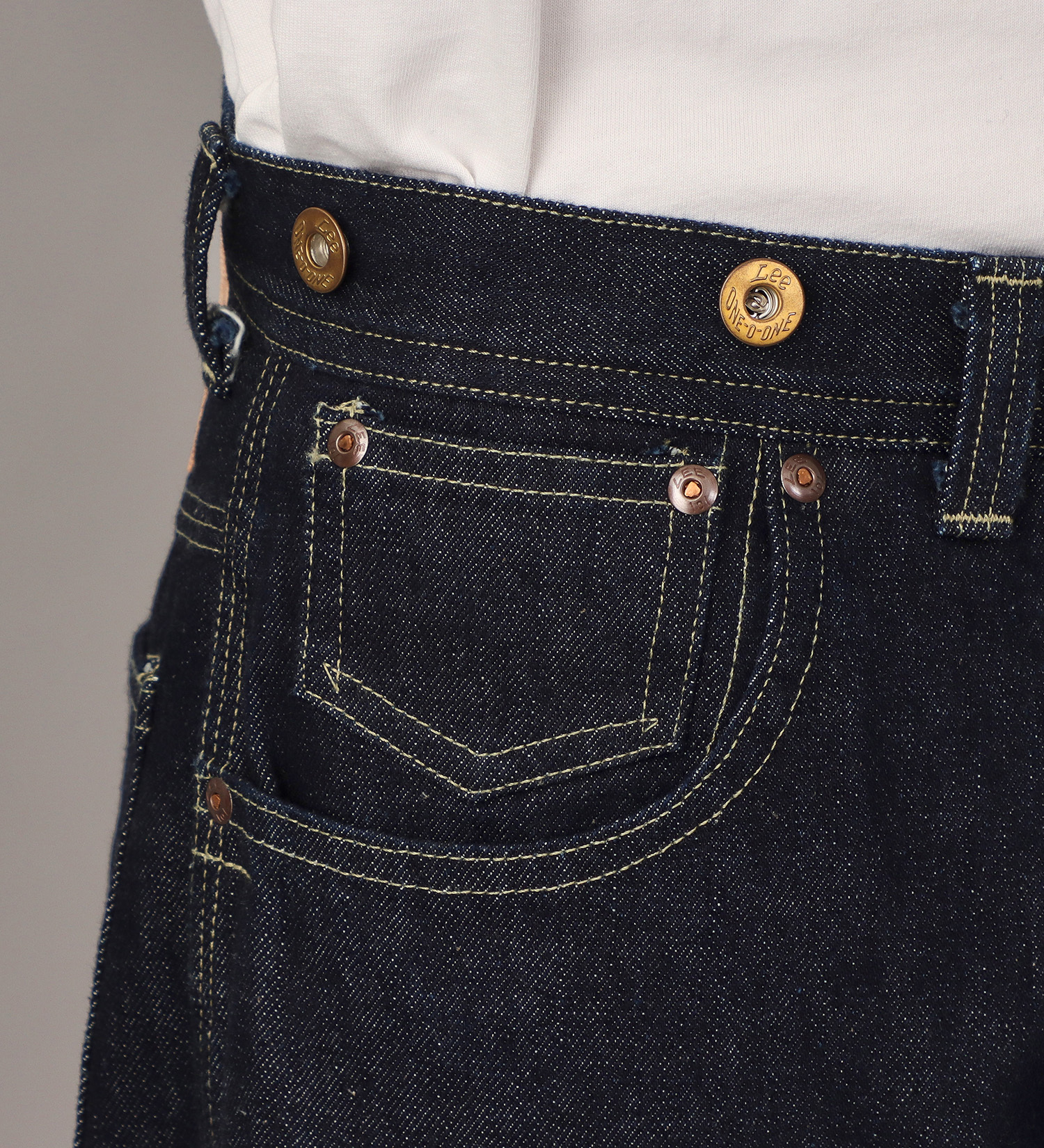 Lee(リー)の【予約】【101 101周年記念特別モデル】ANNIVERSARY 101 ICONIC COWBOY PANTS セットアップ可|パンツ/デニム/ジーンズパンツ/メンズ|インディゴブルー
