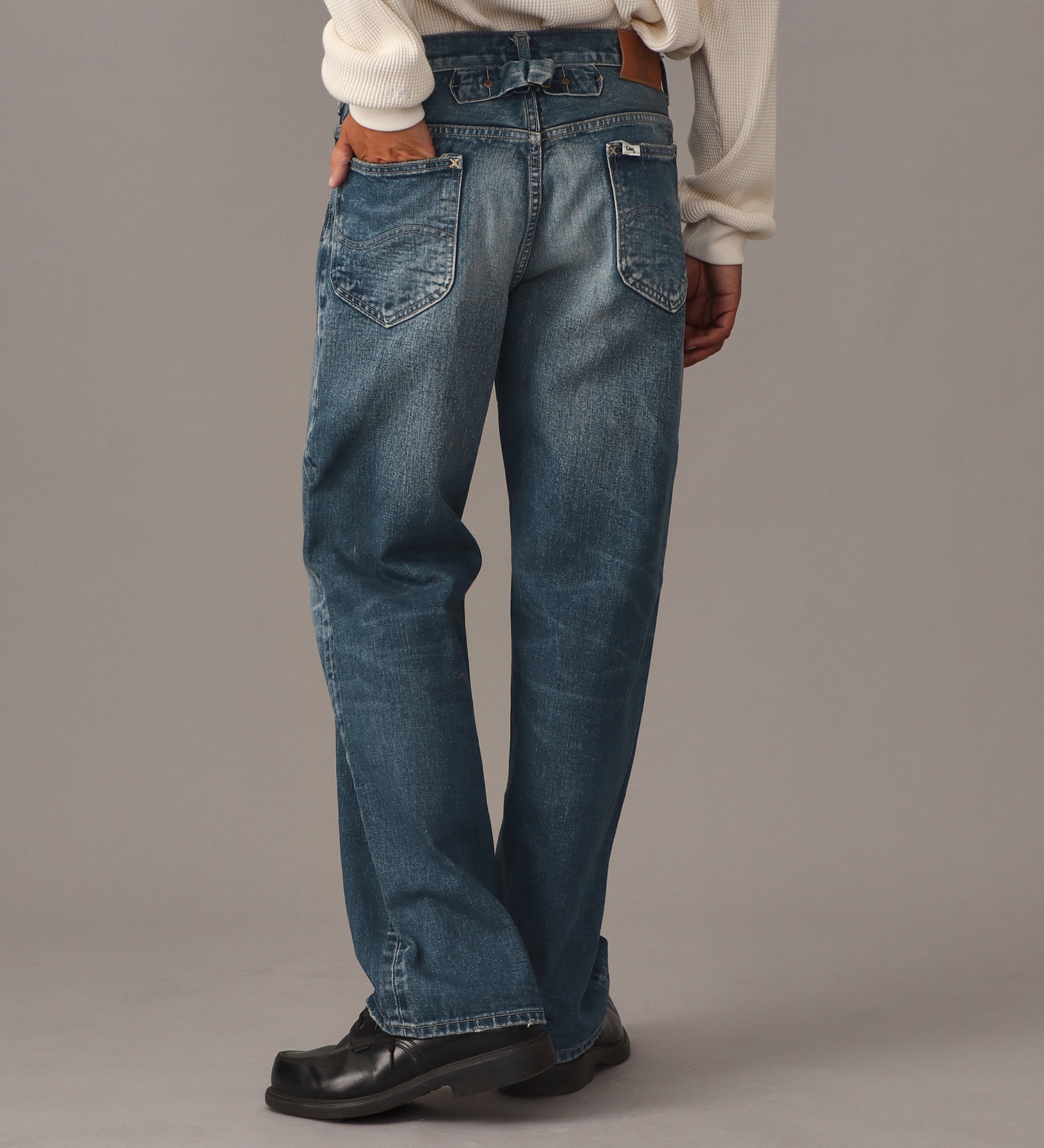 Lee(リー)の【予約】【101 101周年記念特別モデル】ANNIVERSARY 101 ICONIC RIDERS JEAN セットアップ可|パンツ/デニム/ジーンズパンツ/メンズ|中色ブルー