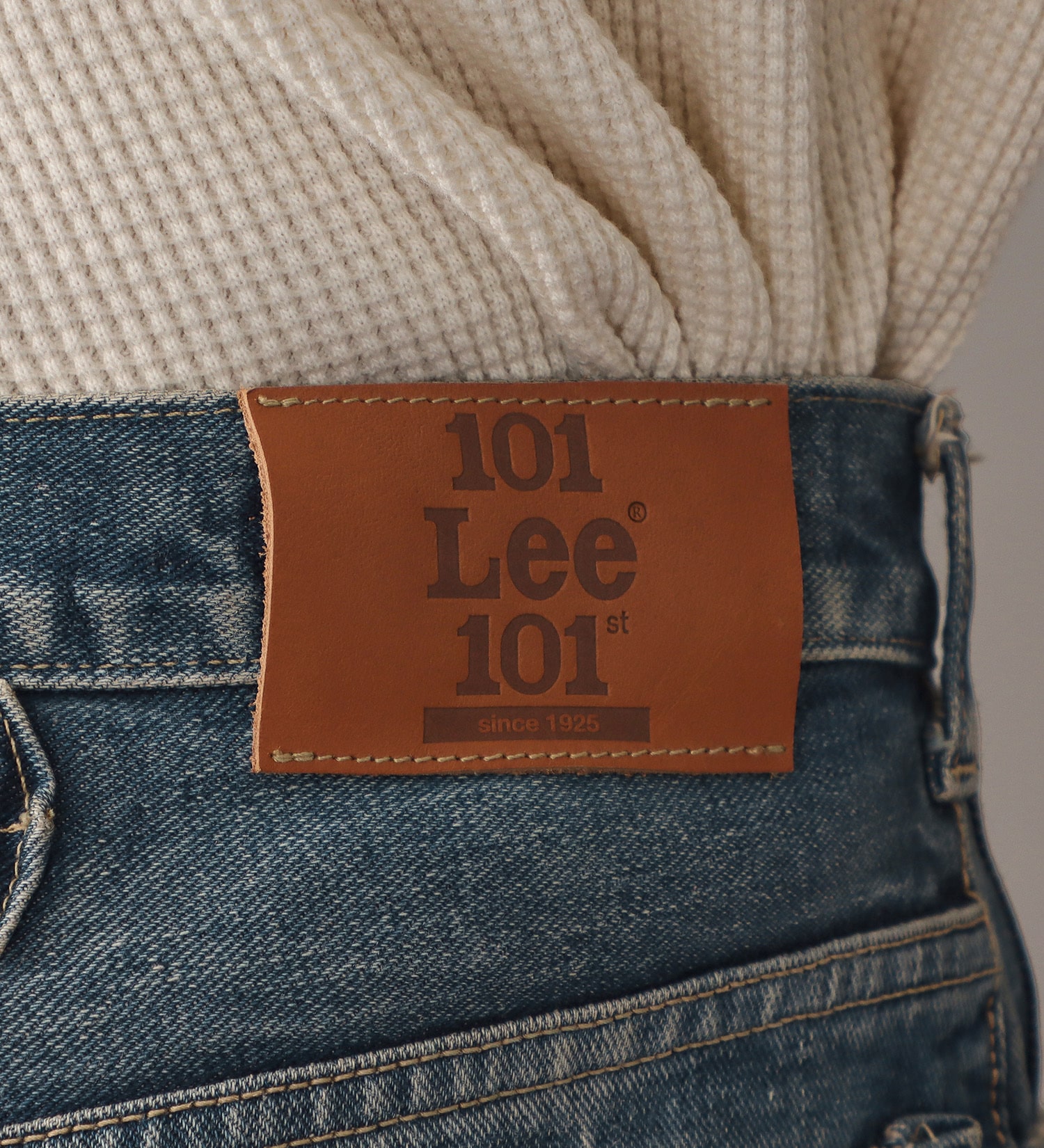 Lee(リー)の【予約】【101 101周年記念特別モデル】ANNIVERSARY 101 ICONIC RIDERS JEAN セットアップ可|パンツ/デニム/ジーンズパンツ/メンズ|中色ブルー