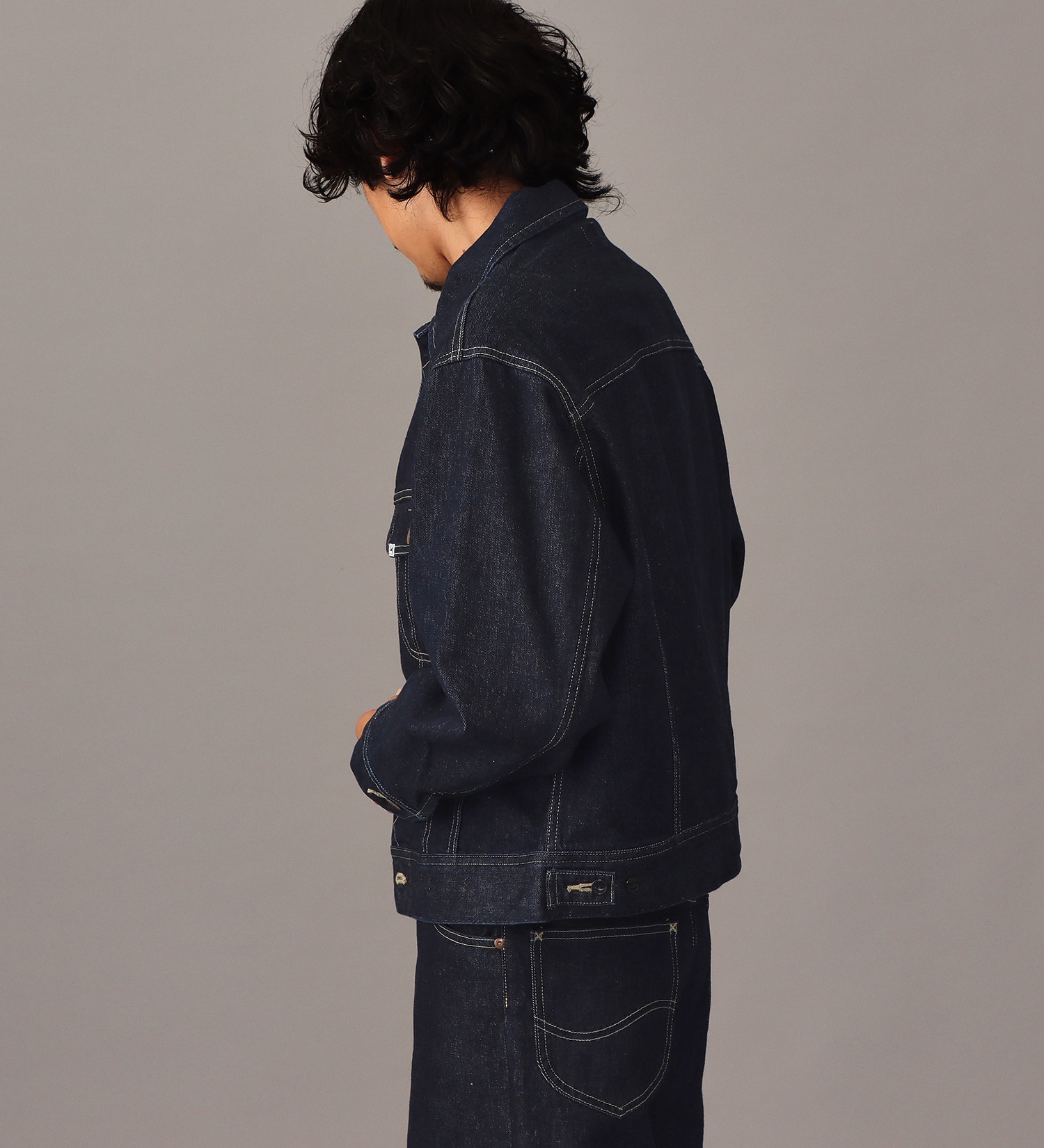 Lee(リー)の【予約】【101 101周年記念特別モデル】ANNIVERSARY 101 RIDERS JACKET セットアップ可|ジャケット/アウター/デニムジャケット/メンズ|インディゴブルー
